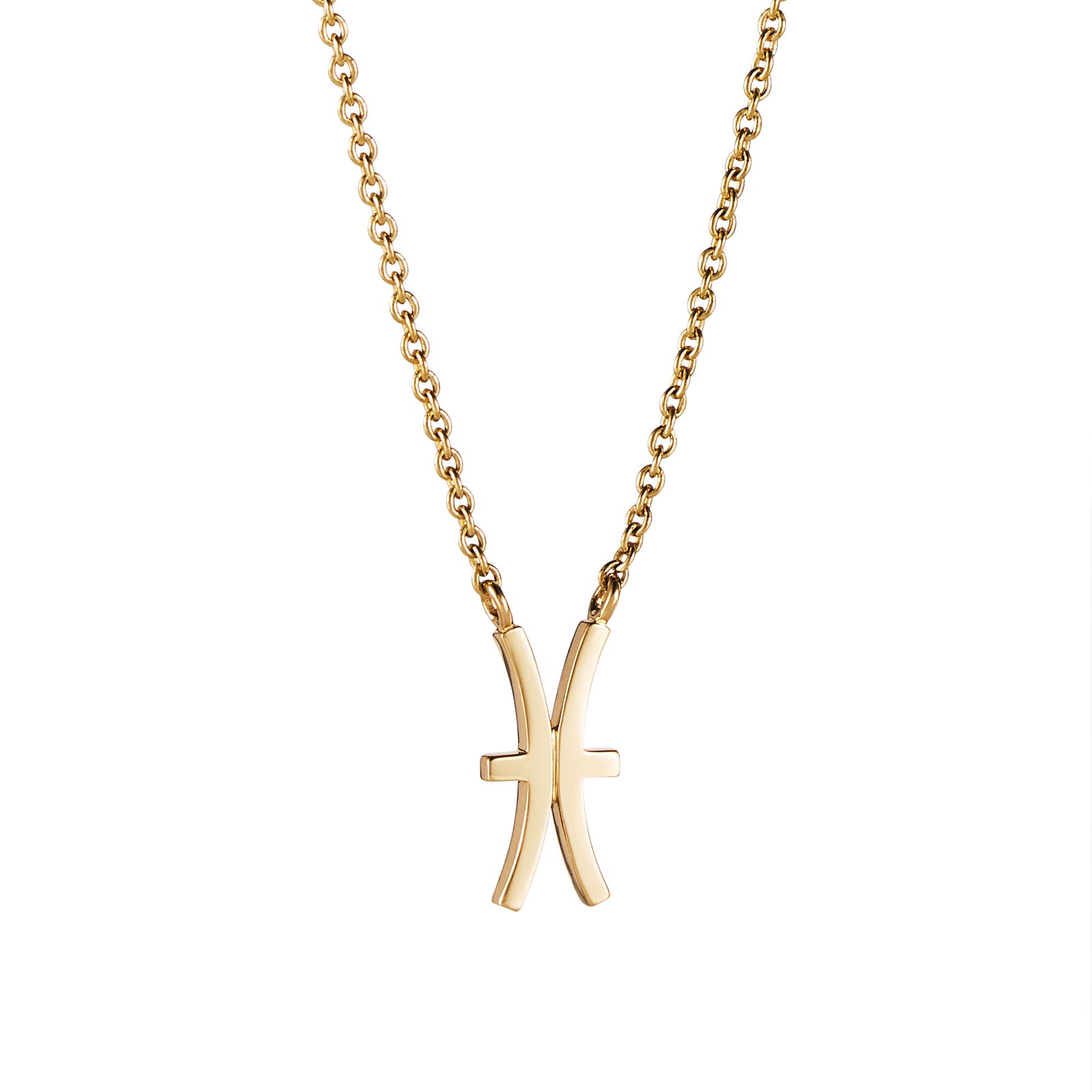 Alternativ bild 0 för Double Trouble Halsband 40-45 cm Guld