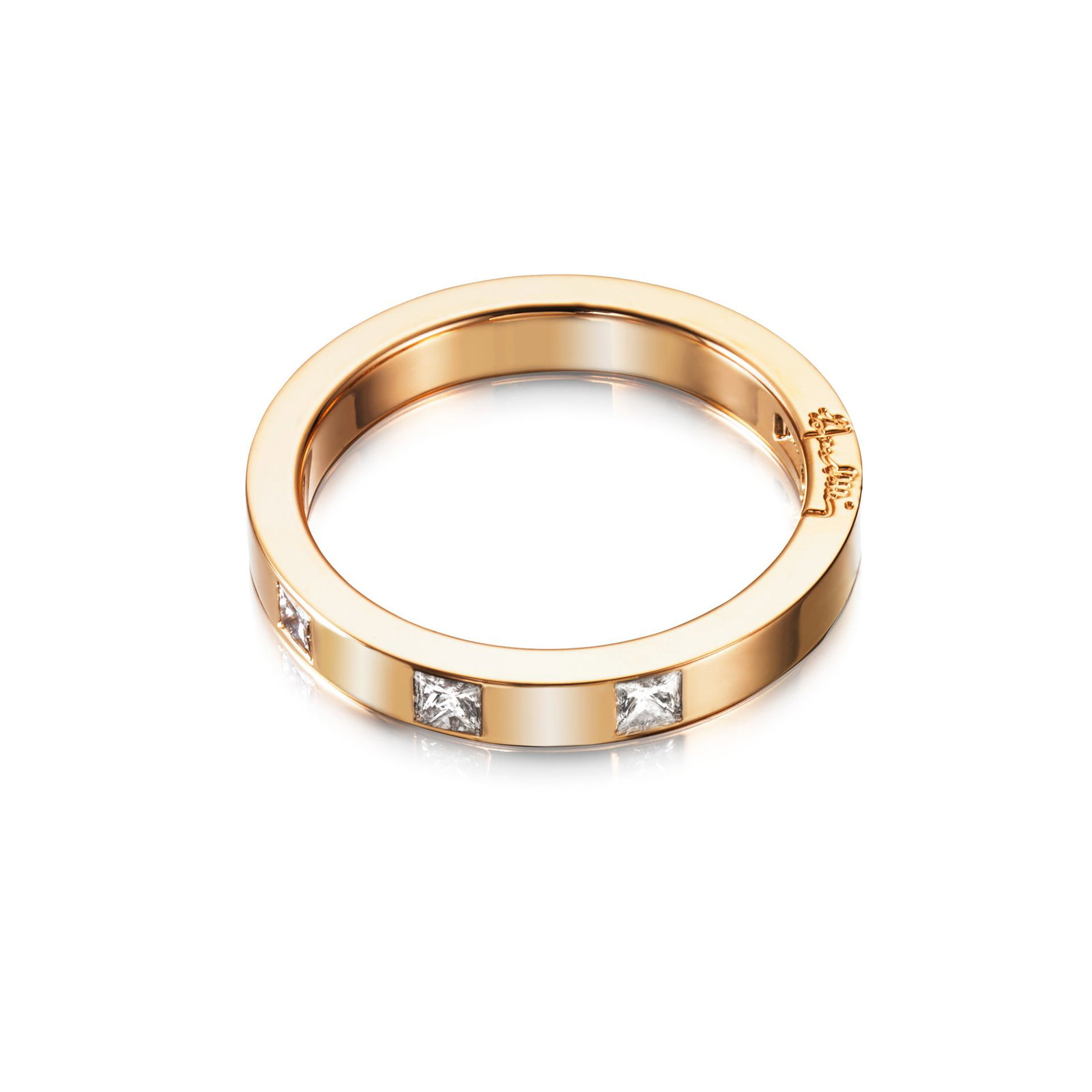 High & I Love You On Top Thin Ring bild 3