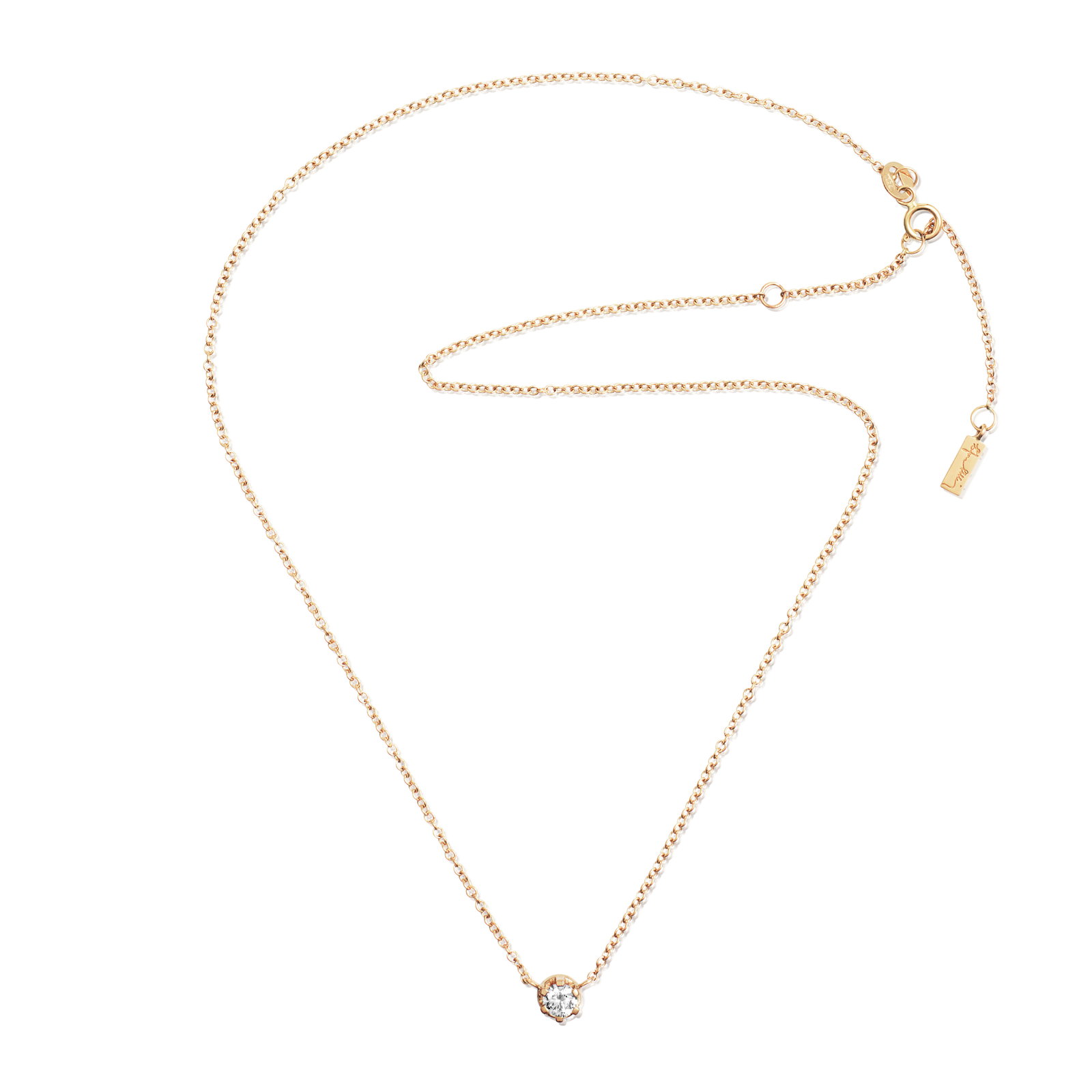 Crown & Stars Necklace 0.30 ct bild 3