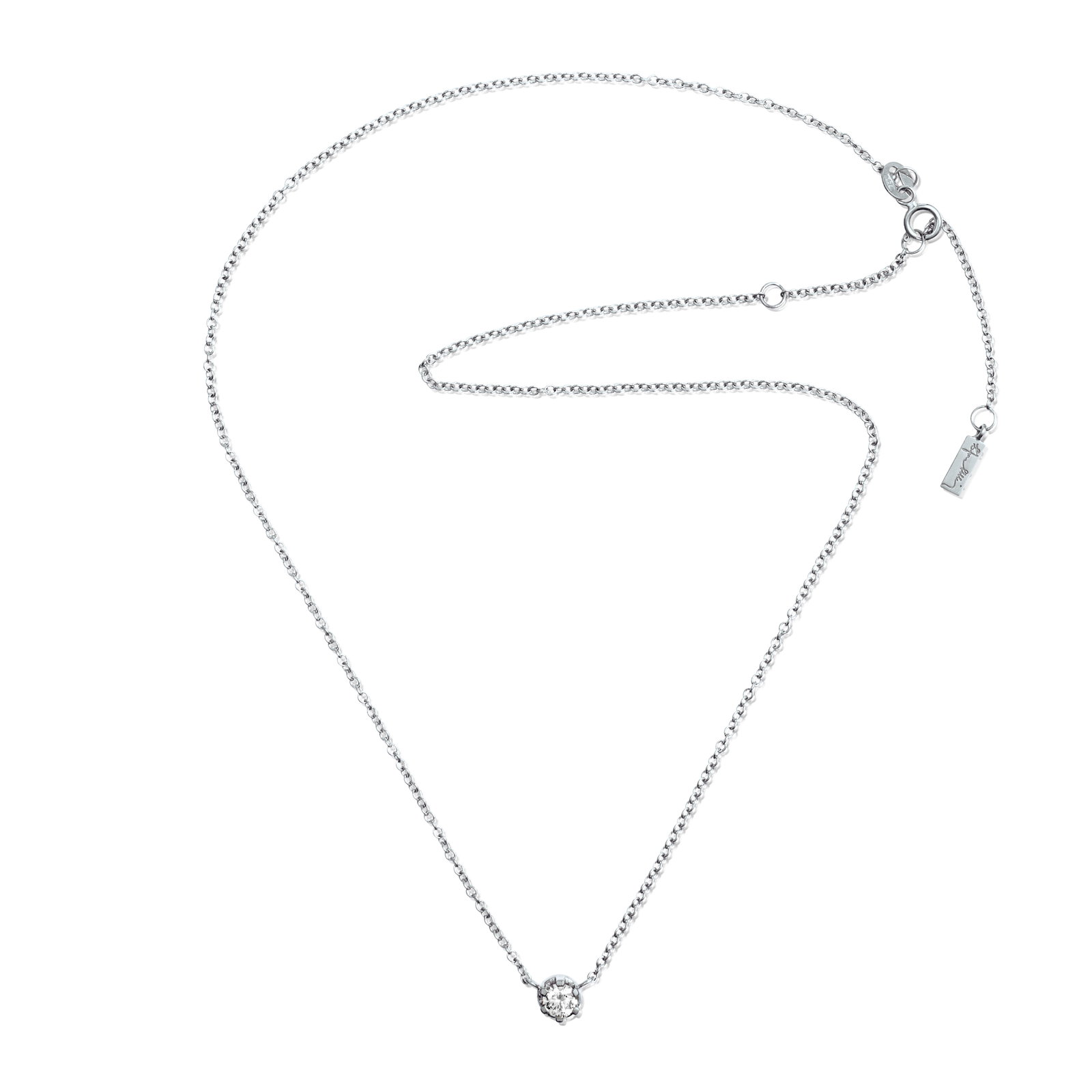 Crown & Stars Necklace 0.30 ct bild 3