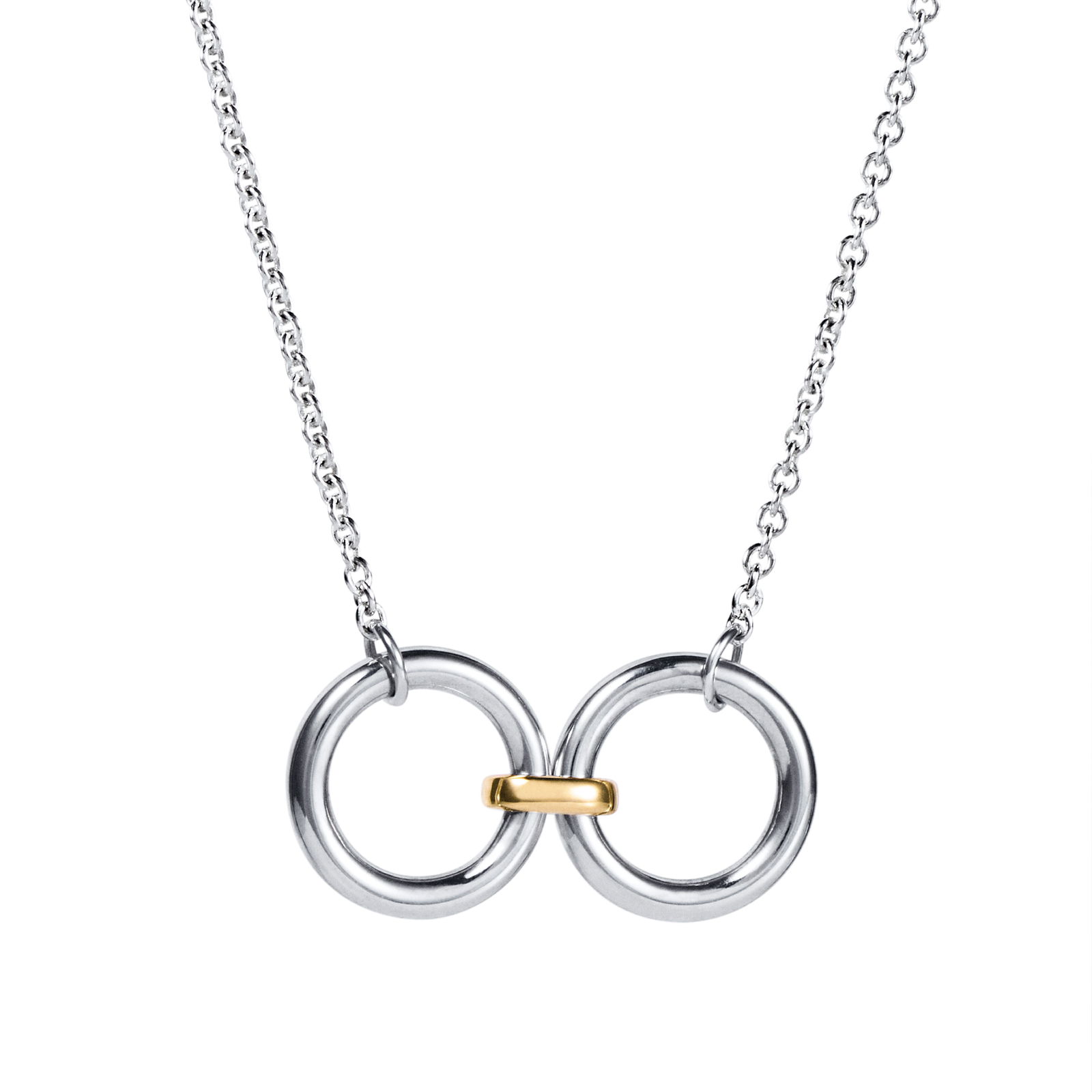 Alternativ bild 0 för Divorced With Children Halsband Silver