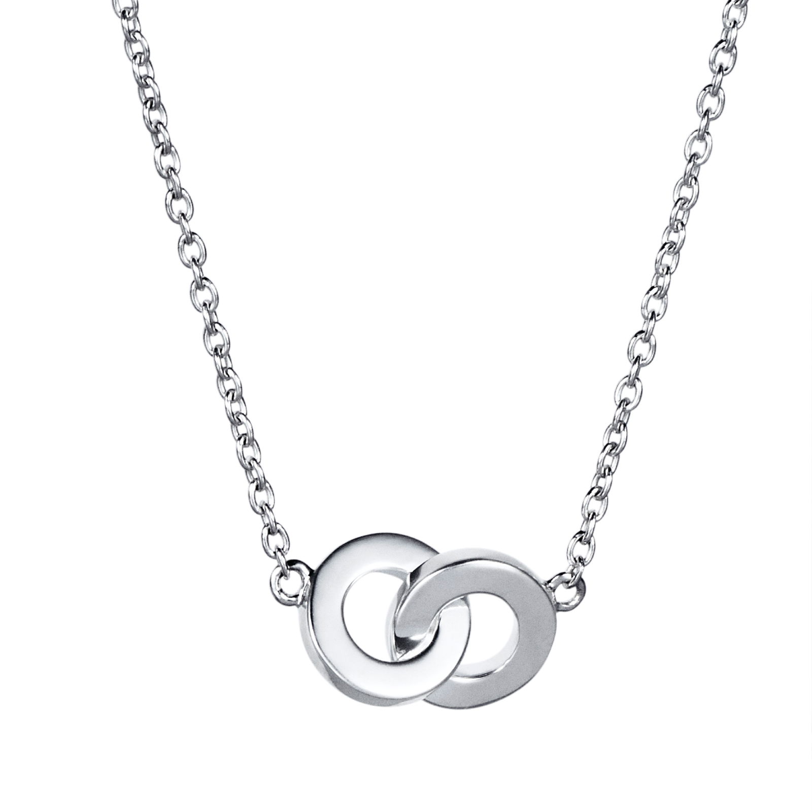 Alternativ bild 0 för You & Me Halsband Silver