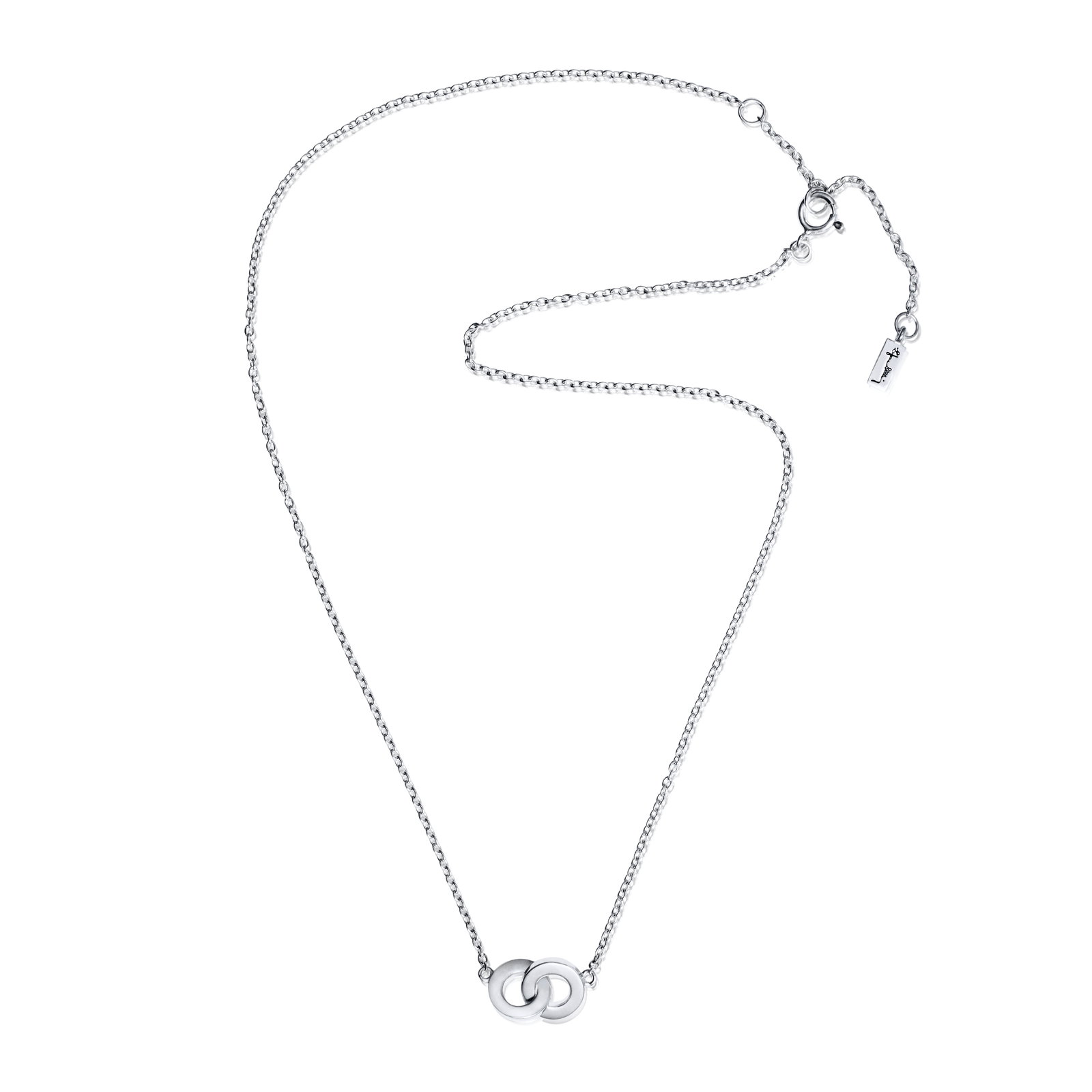 You & Me Necklace - Silver bild 3
