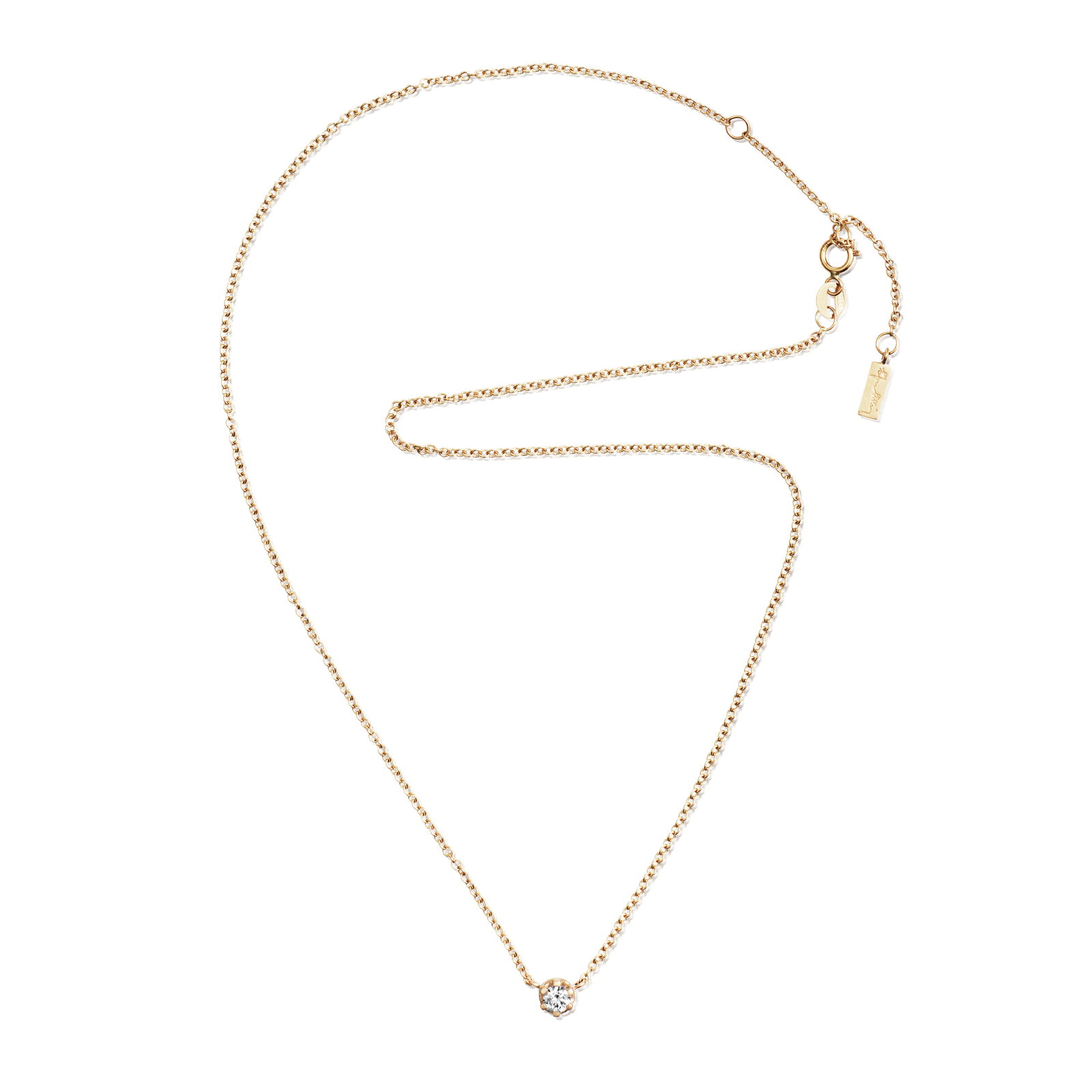 Crown & Stars Necklace 0.19 ct bild 3