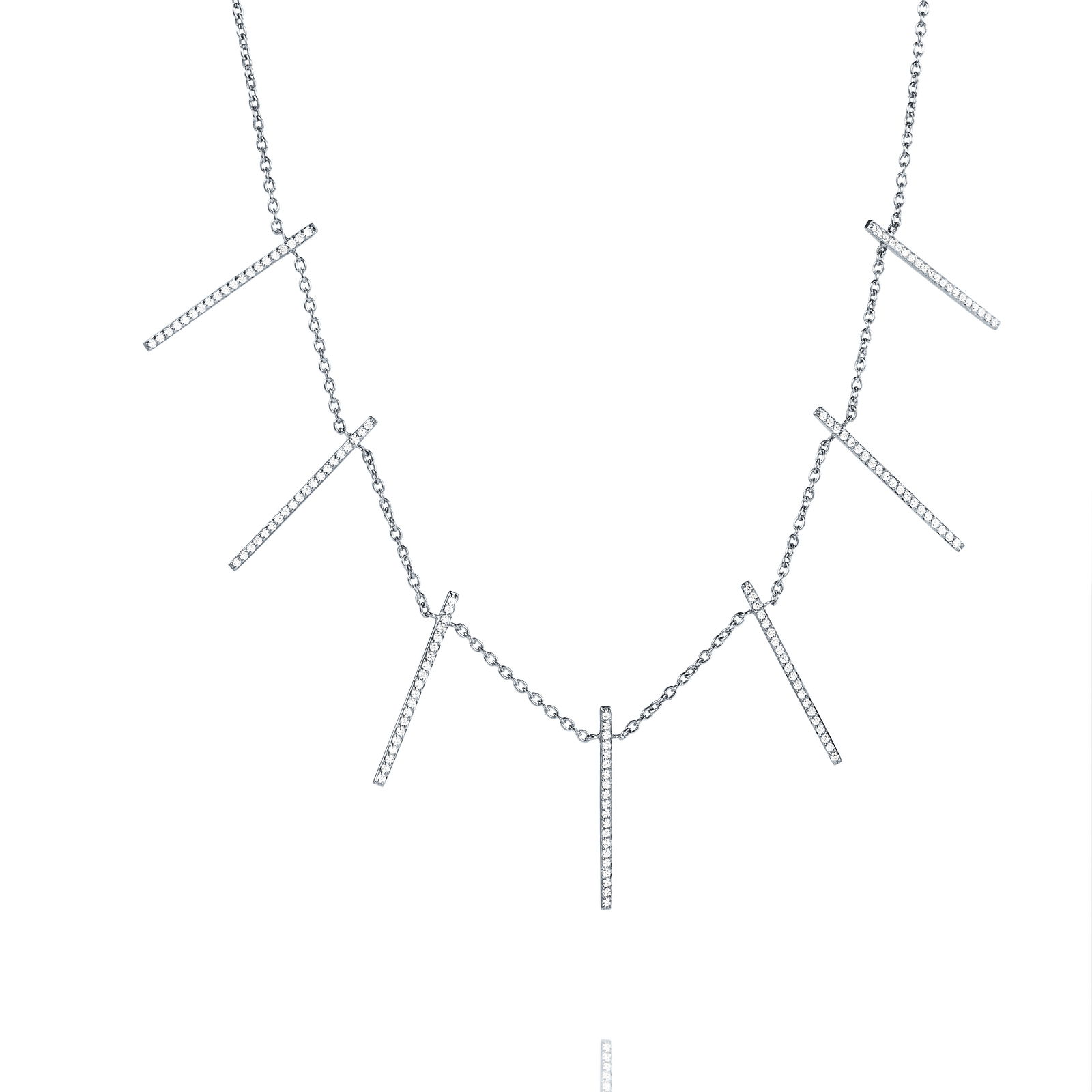 Alternativ bild 0 för Starline & Stars Collier/Halsband Vitguld 40-45 cm