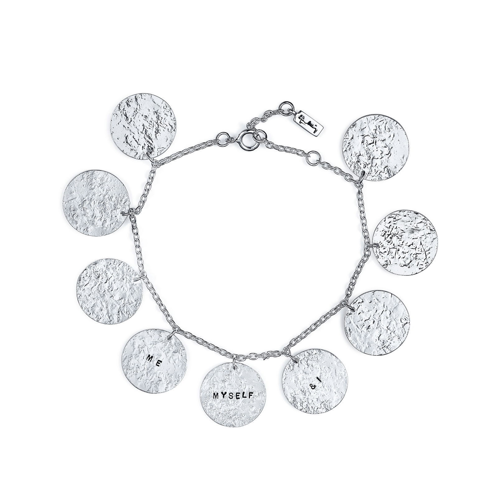 Produktfoto för Multi Me Myself & I Armband Silver 16-19 cm