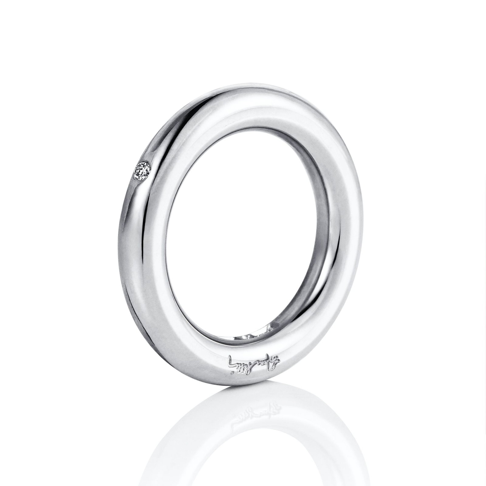 One Love & Stars Ring 0.03 ct