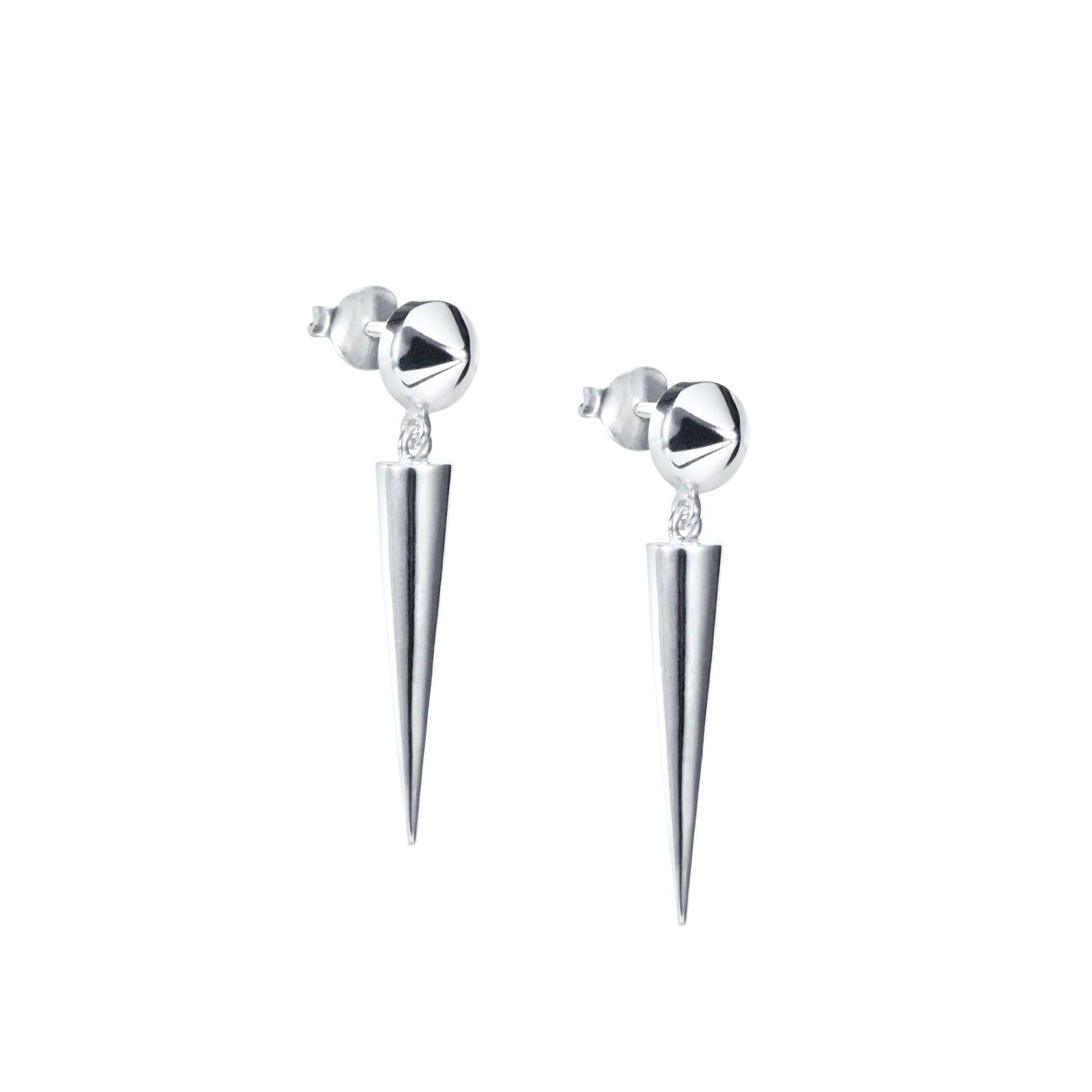 Alternativ bild 0 för Spike It Up Örhänge Silver