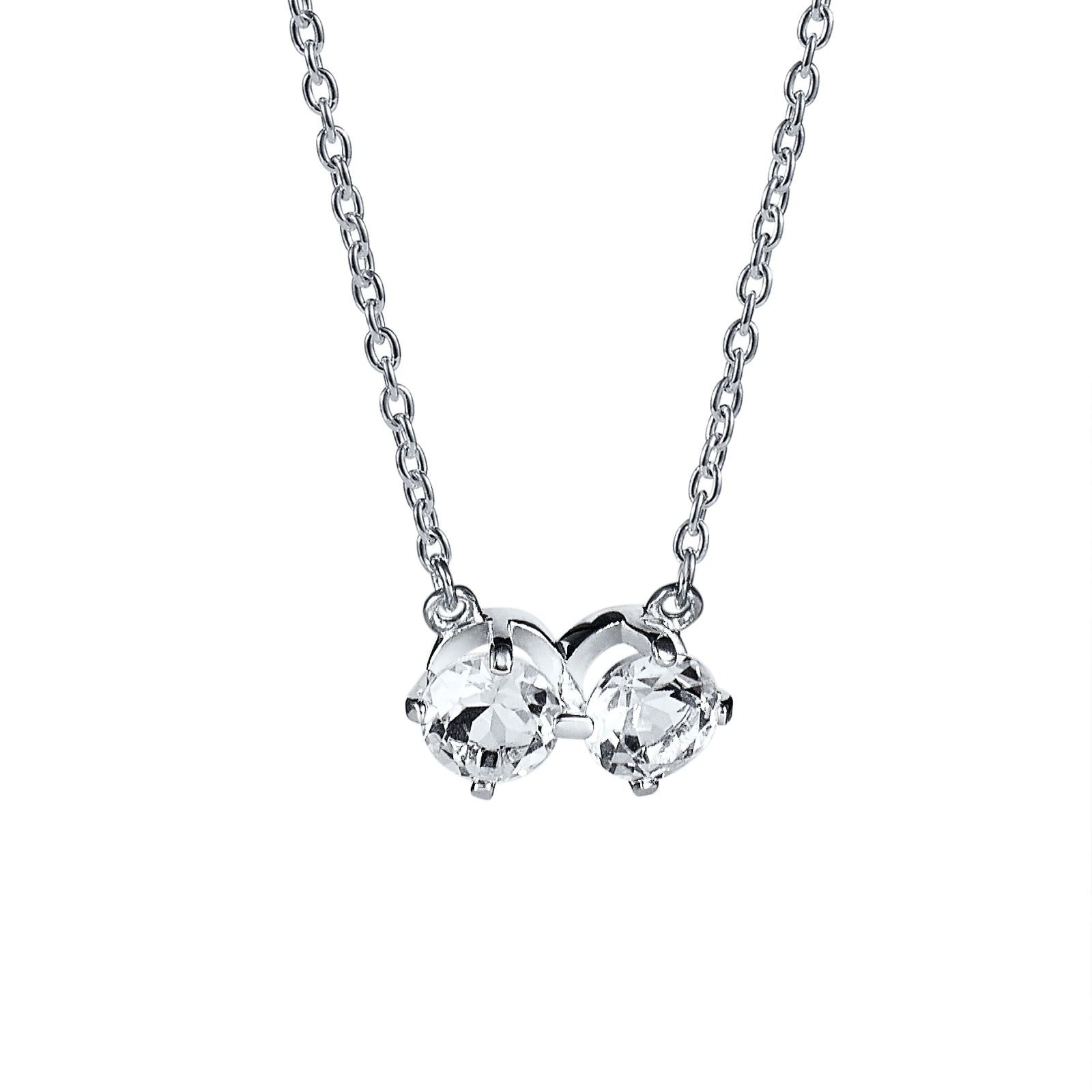 Alternativ bild 0 för The Mountain & I Halsband Silver Crystal Quartz 40-45 cm