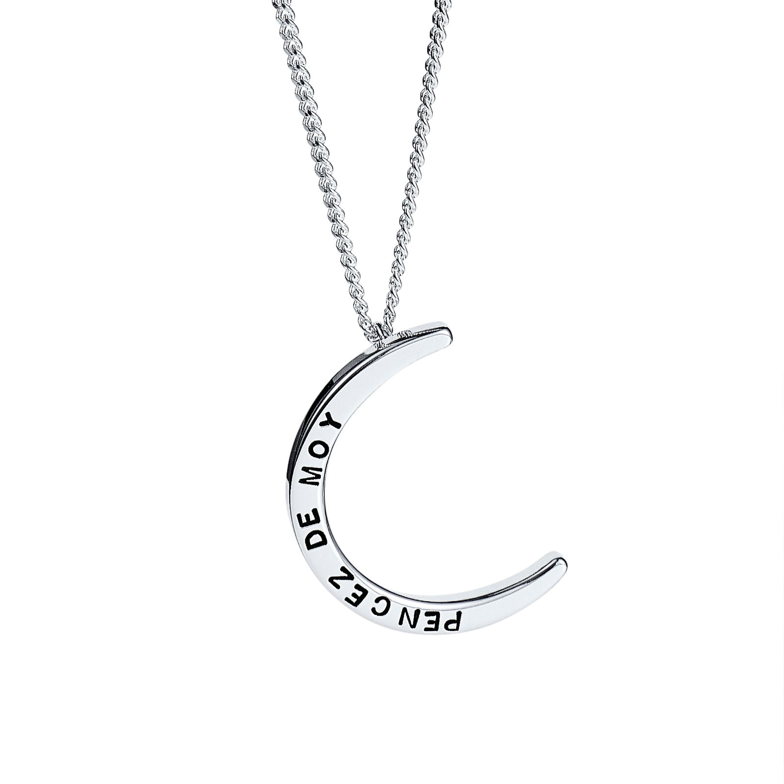 Alternativ bild 0 för Pencez Moon Halsband Silver 40-45 cm