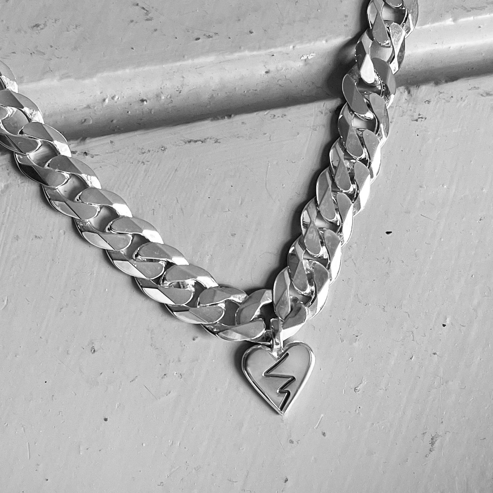Efva Attling Heartbroken Necklace. 38/45 - SILVER