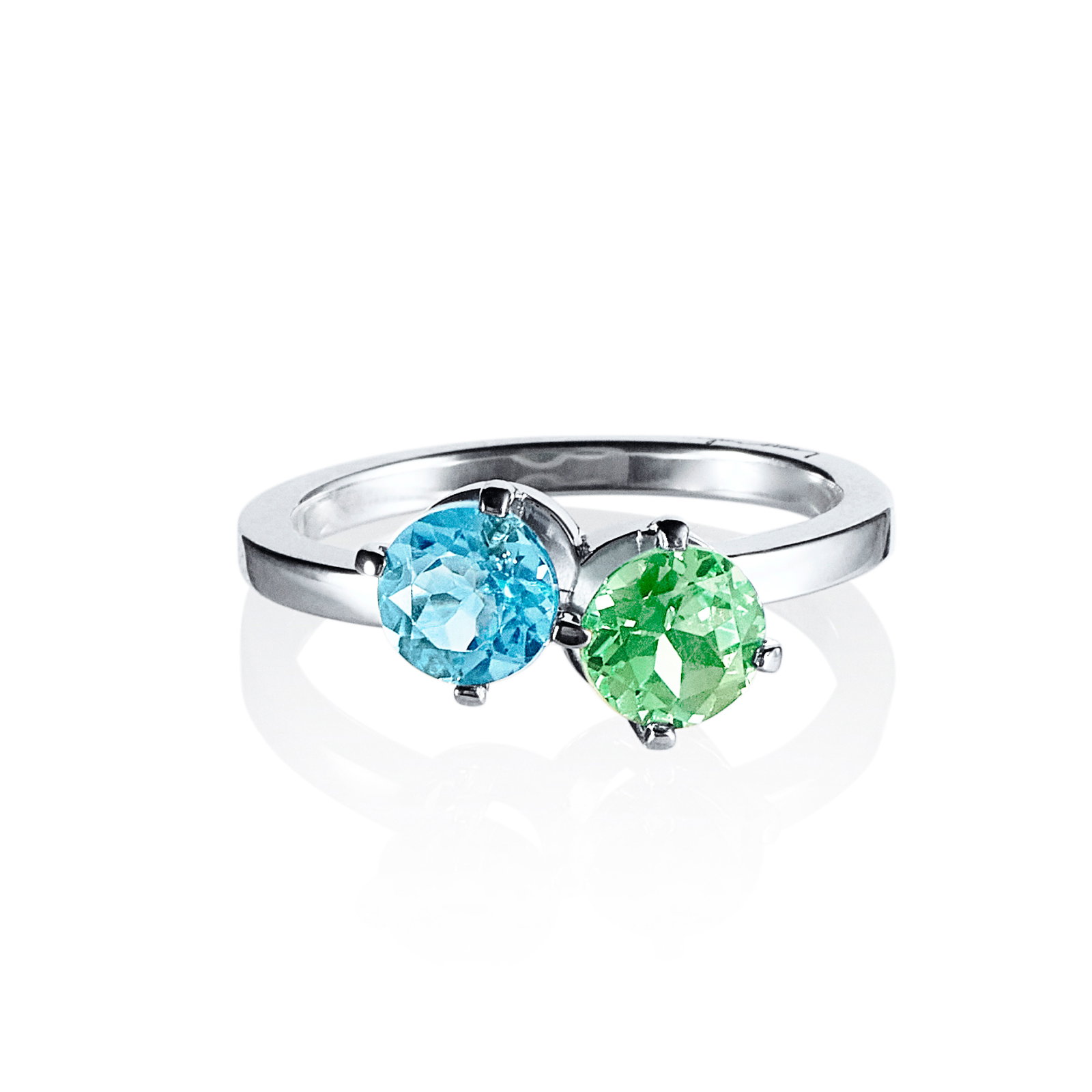 The Sea & I Ring Green Sapphire/Topaz bild 4