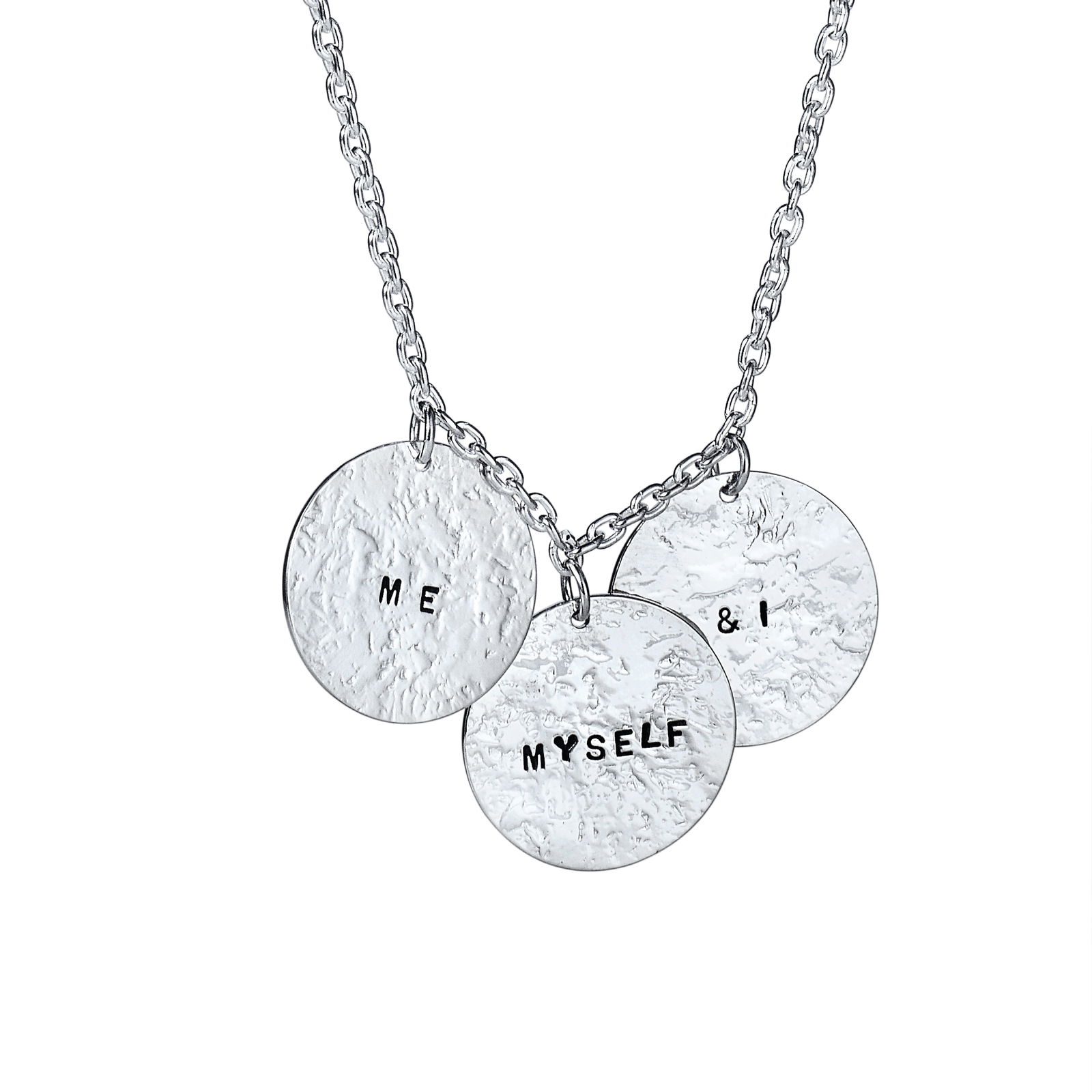 Alternativ bild 0 för Multi Me Myself & I Halsband Silver 60-70 cm