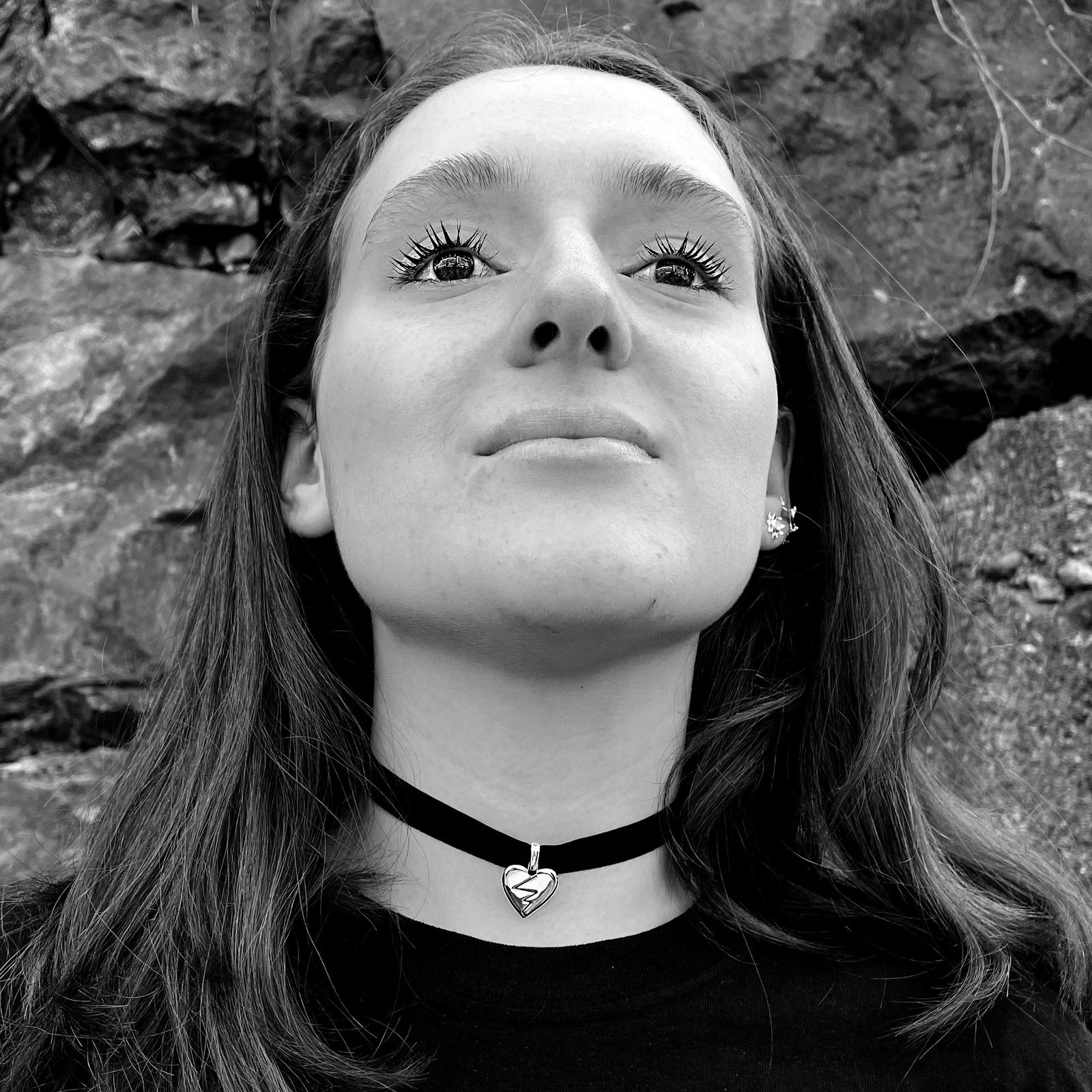 Nästan Heartbroken Necklace - black bild 3