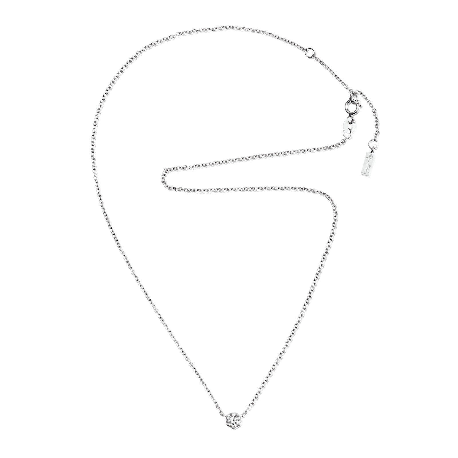 Crown & Stars Necklace 0.19 ct bild 3