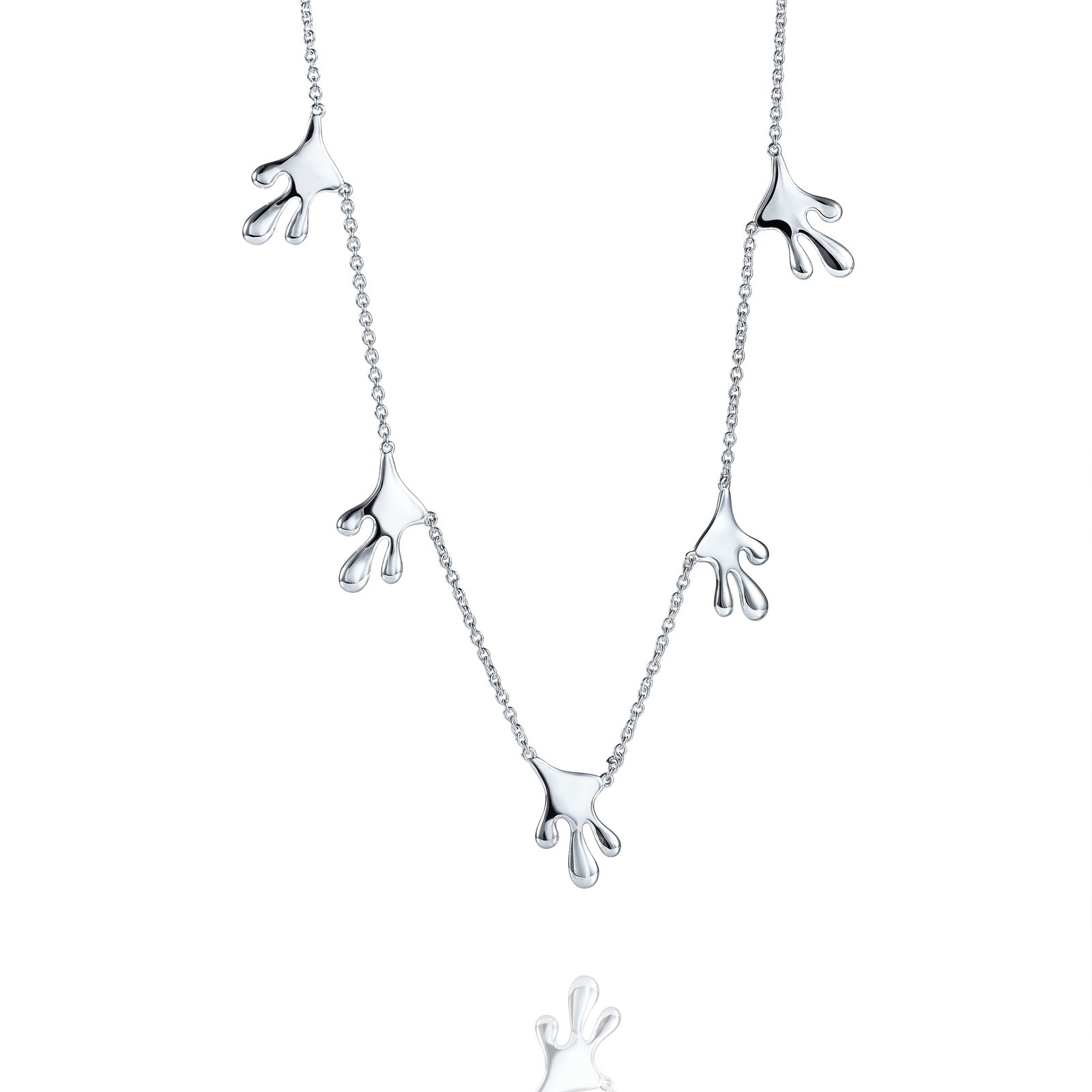 Alternativ bild 0 för Honey Halsband Silver 40-45 cm