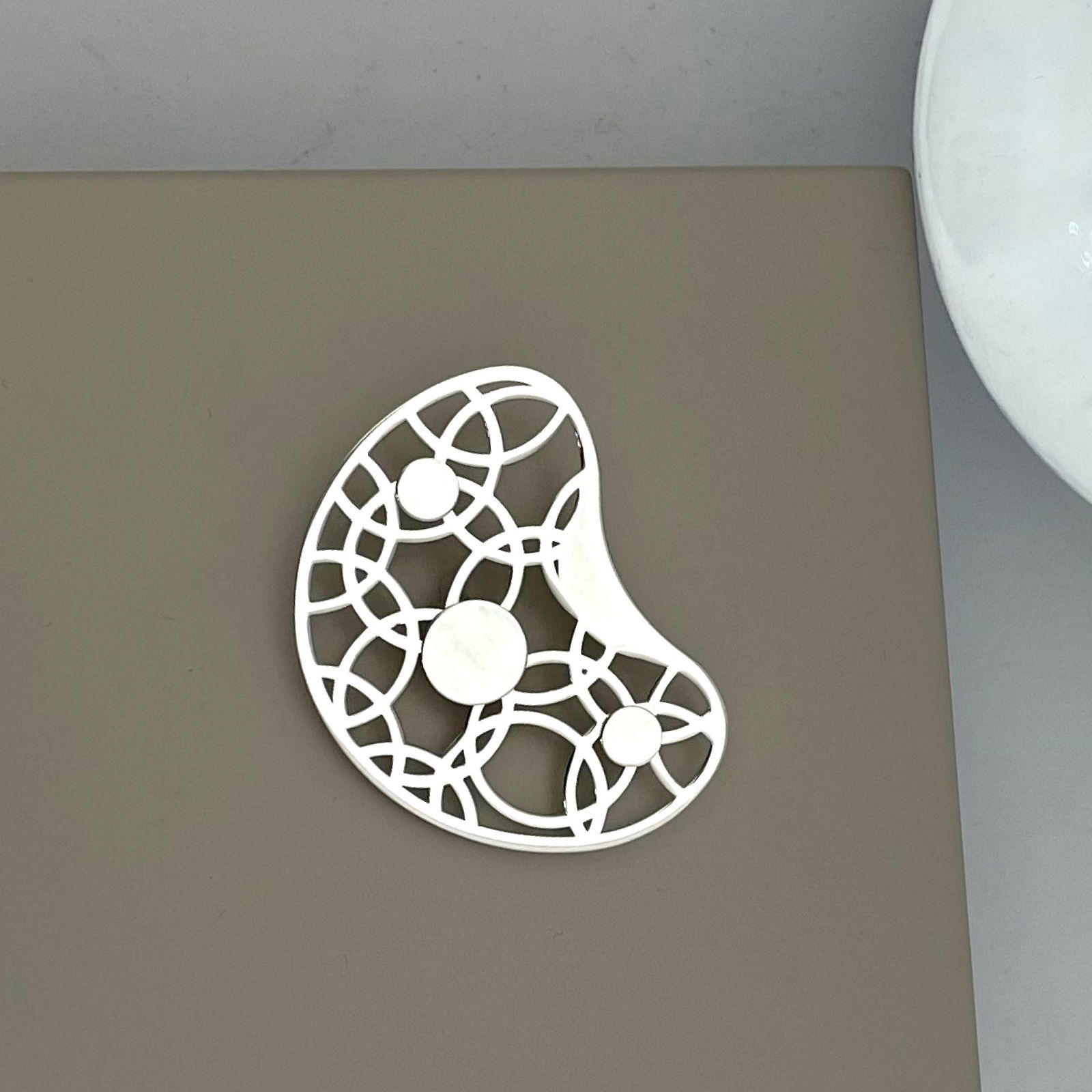 Efva Attling Joy Brooch L ONE SIZE - SILVER