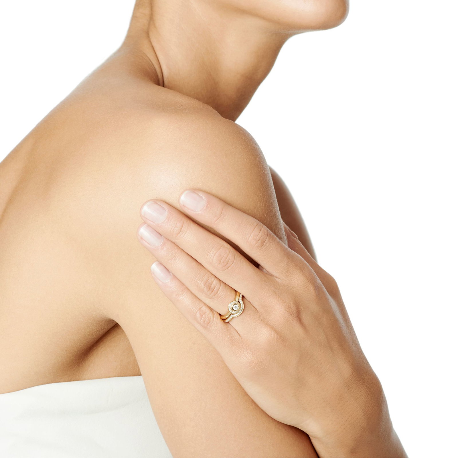 AVO Wedding Ring 0.12 ct bild 6