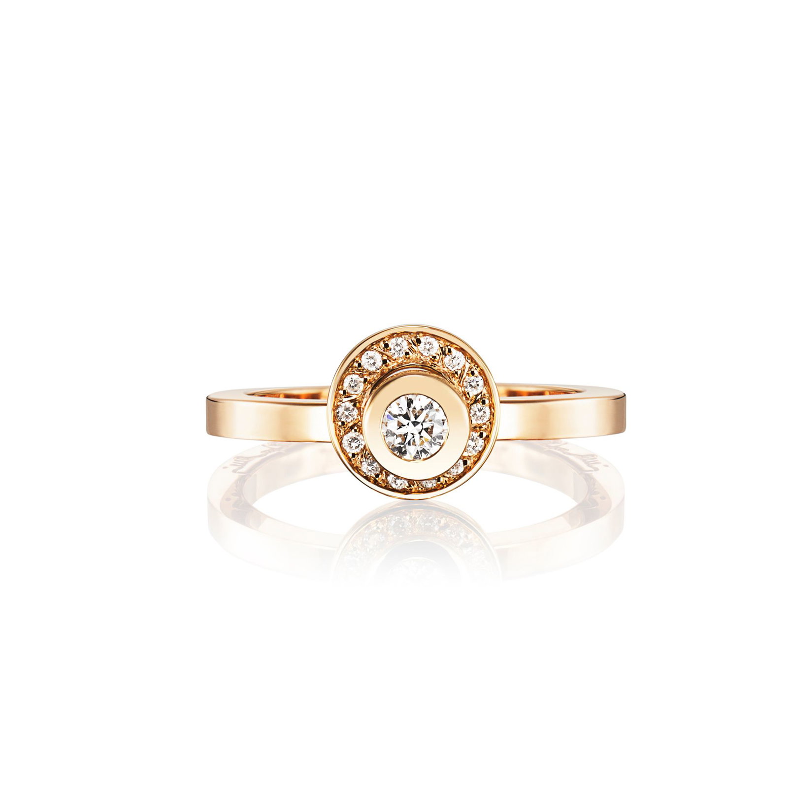 AVO Wedding Ring 0.12 ct bild 4