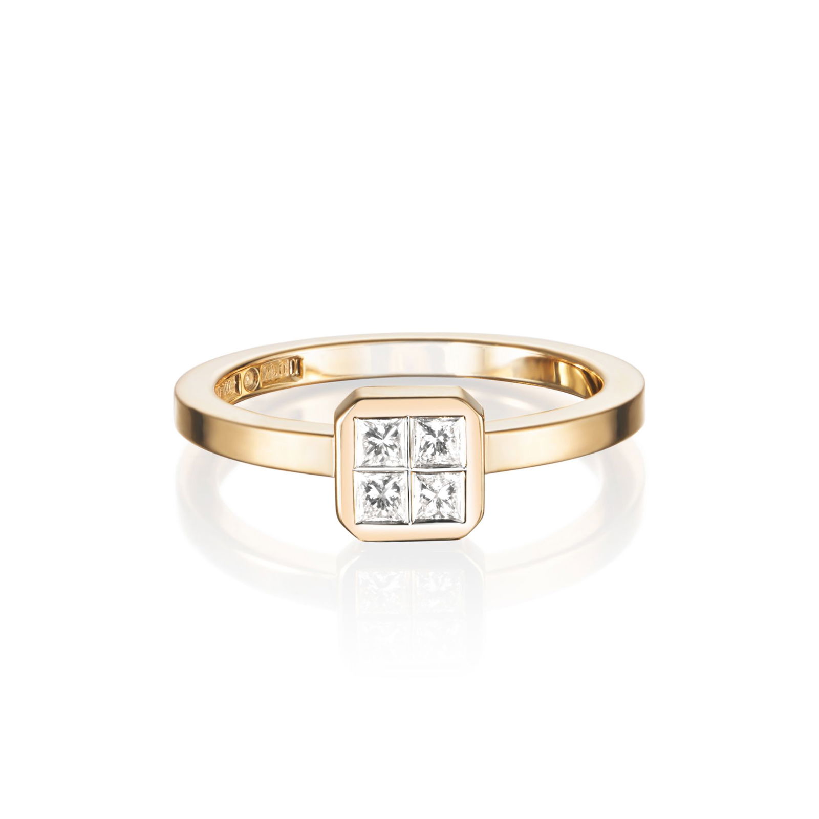 Efva Attling 4 Love Ring 0.20 ct 22.00 - GULD