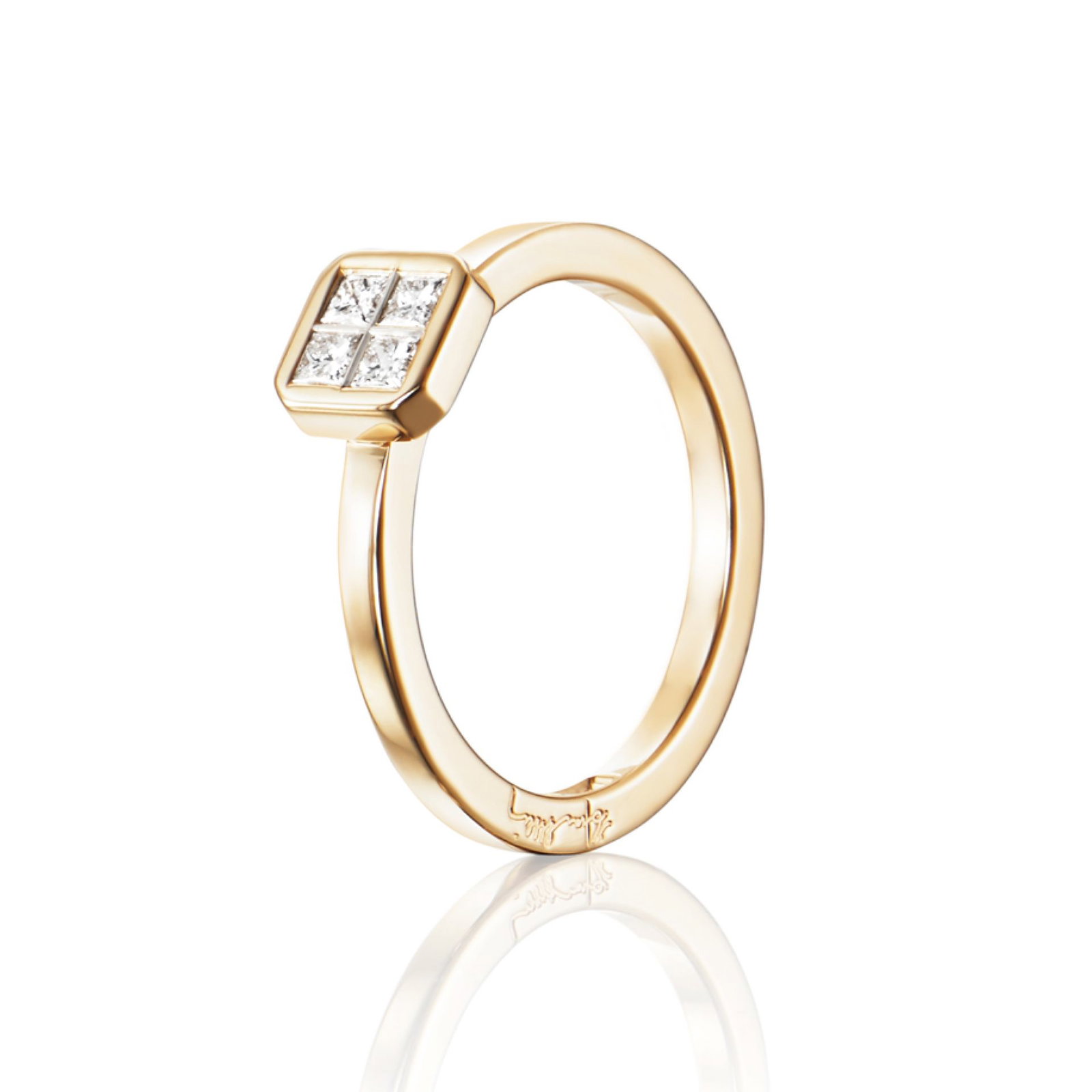 4 Love Ring 0.20 ct bild 3