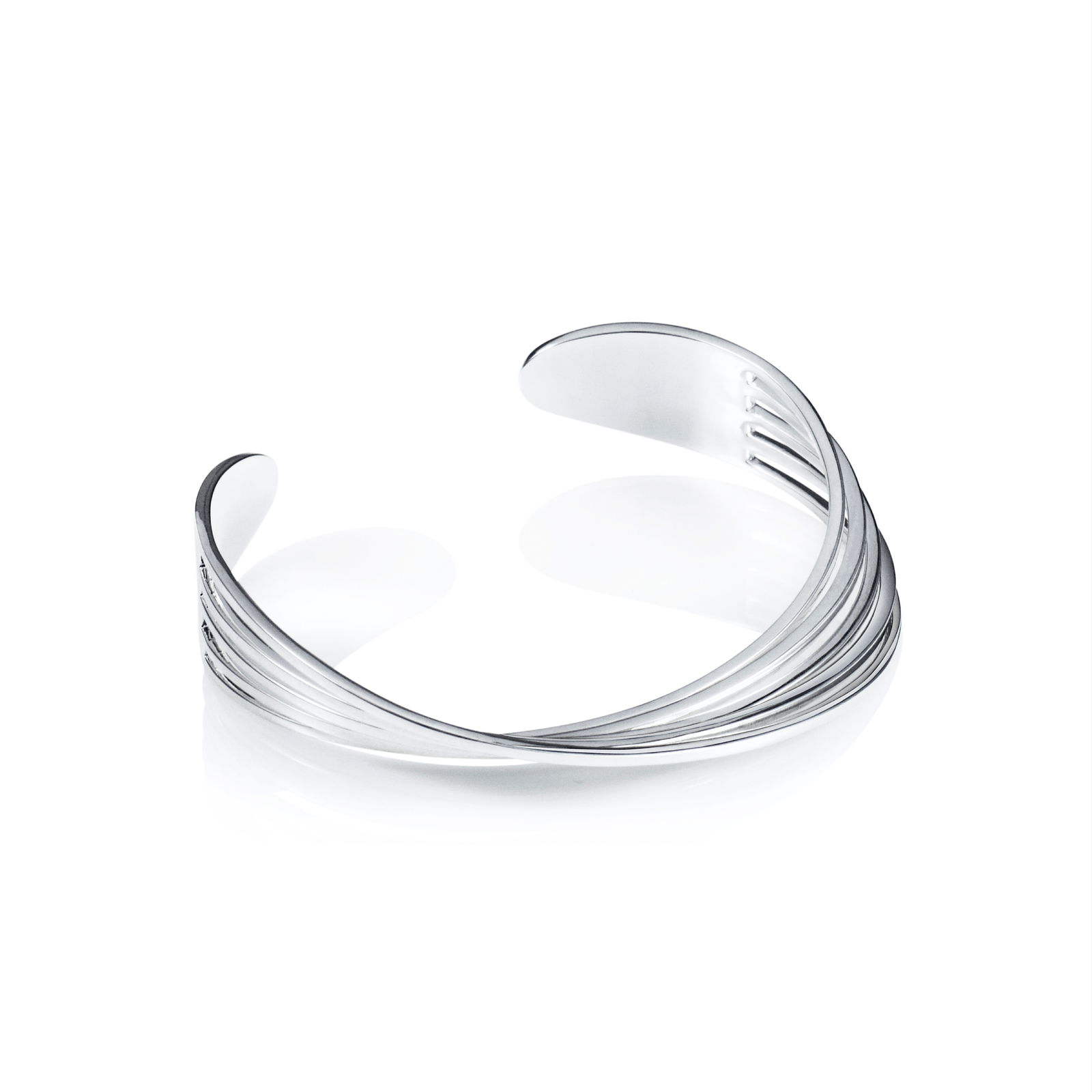 Alternativ bild 0 för Bridges Cuff Silver S