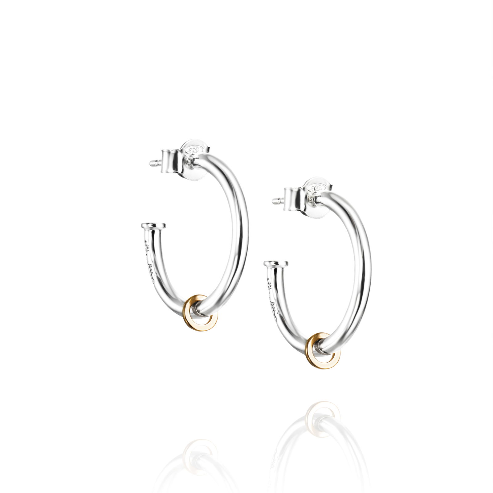 Alternativ bild 0 för 101 Hoops Örhänge Silver