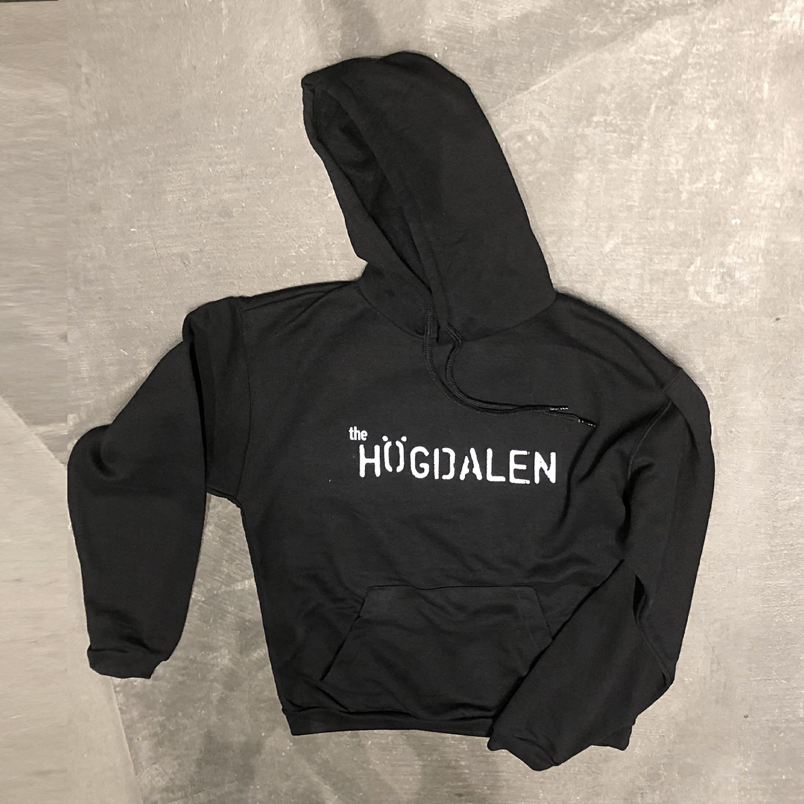 Efva Attling HOODIE HÖGDALEN UNISEX - BLACK. S - NATURMATERIAL