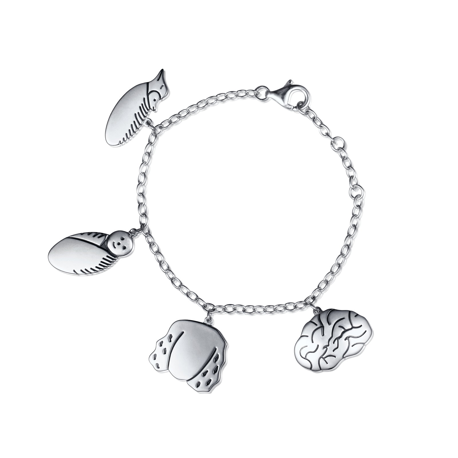 Hjärna / Bracelet 16/17.5/19 bild 2