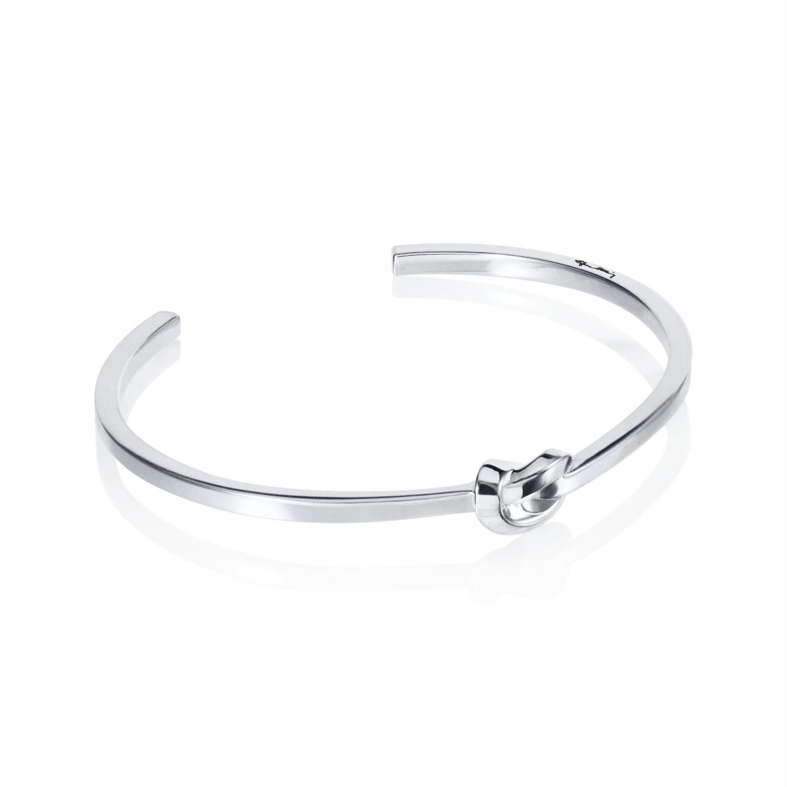 Alternativ bild 0 för Love Knot Cuff S Silver