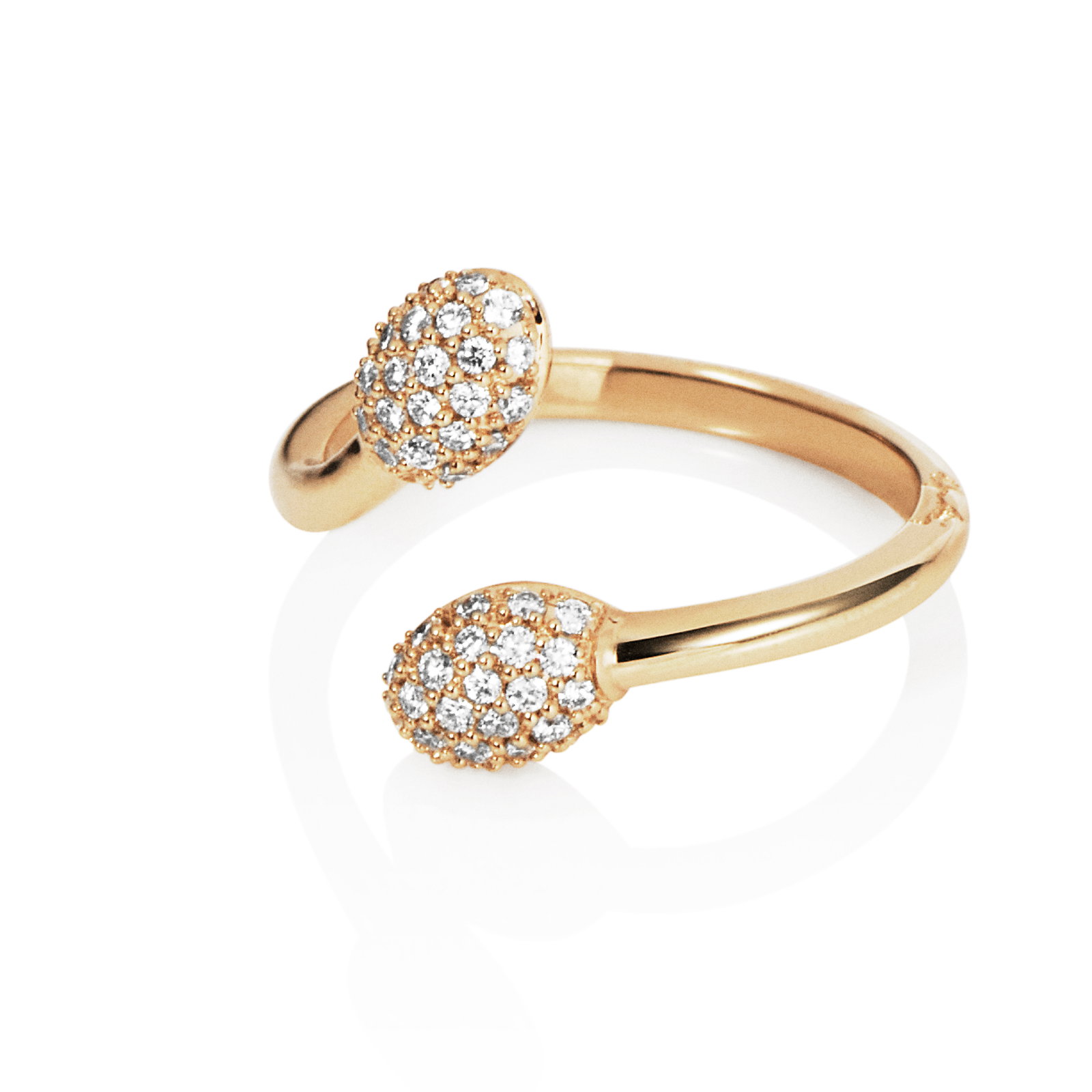 Love Bead Twin Ring - Diamonds bild 4