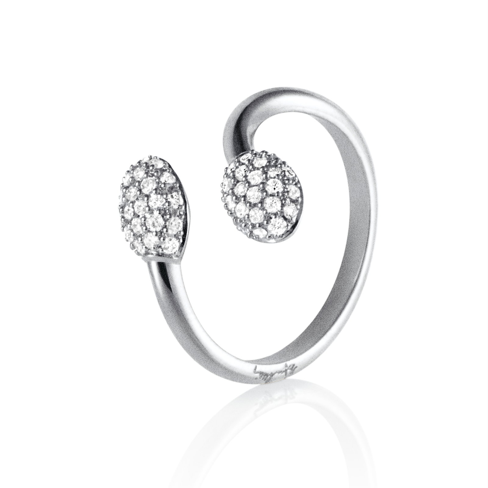 Love Bead Twin Ring - Diamonds bild 5