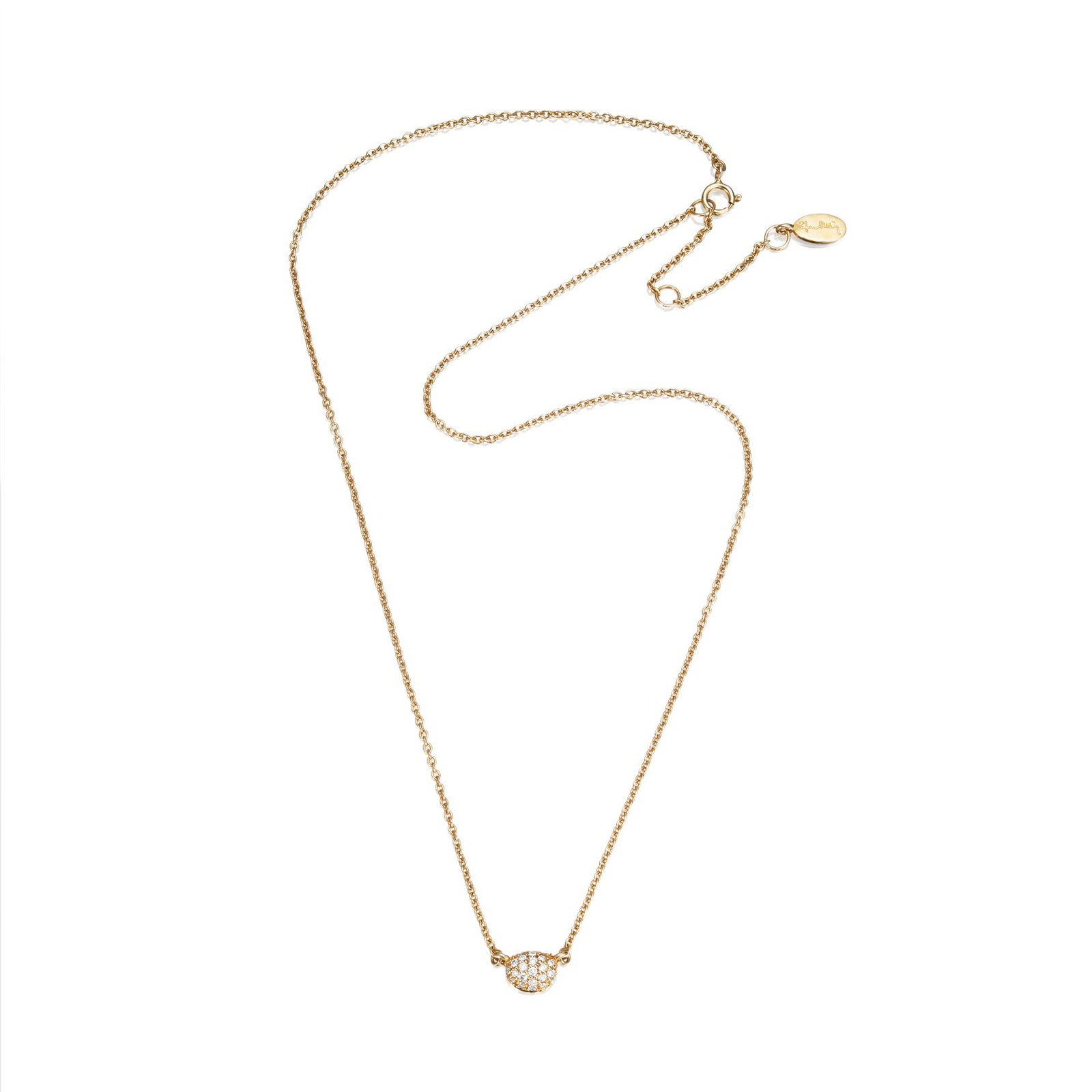 Love Bead Necklace - Diamonds bild 3