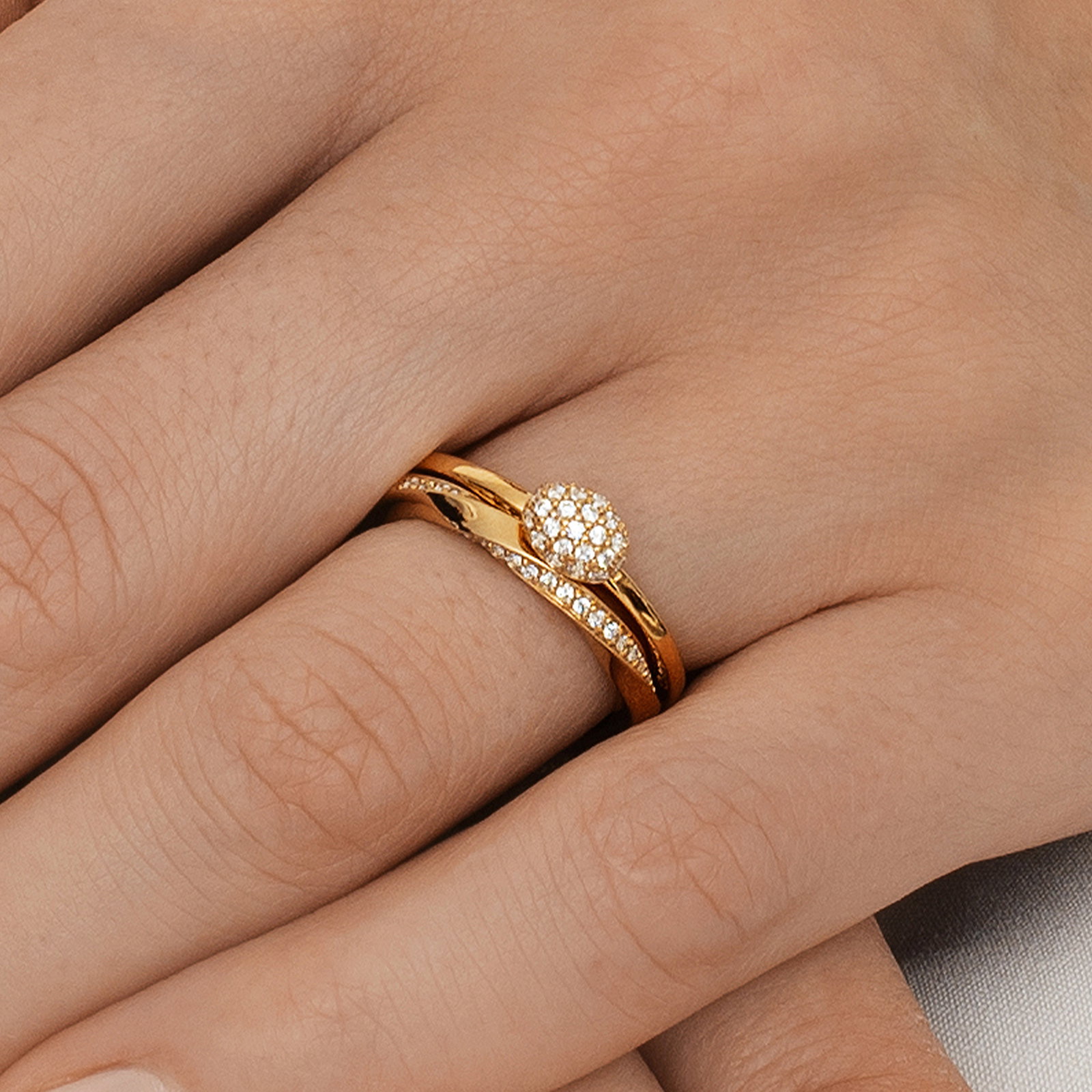 Love Bead Ring - Diamonds bild 3