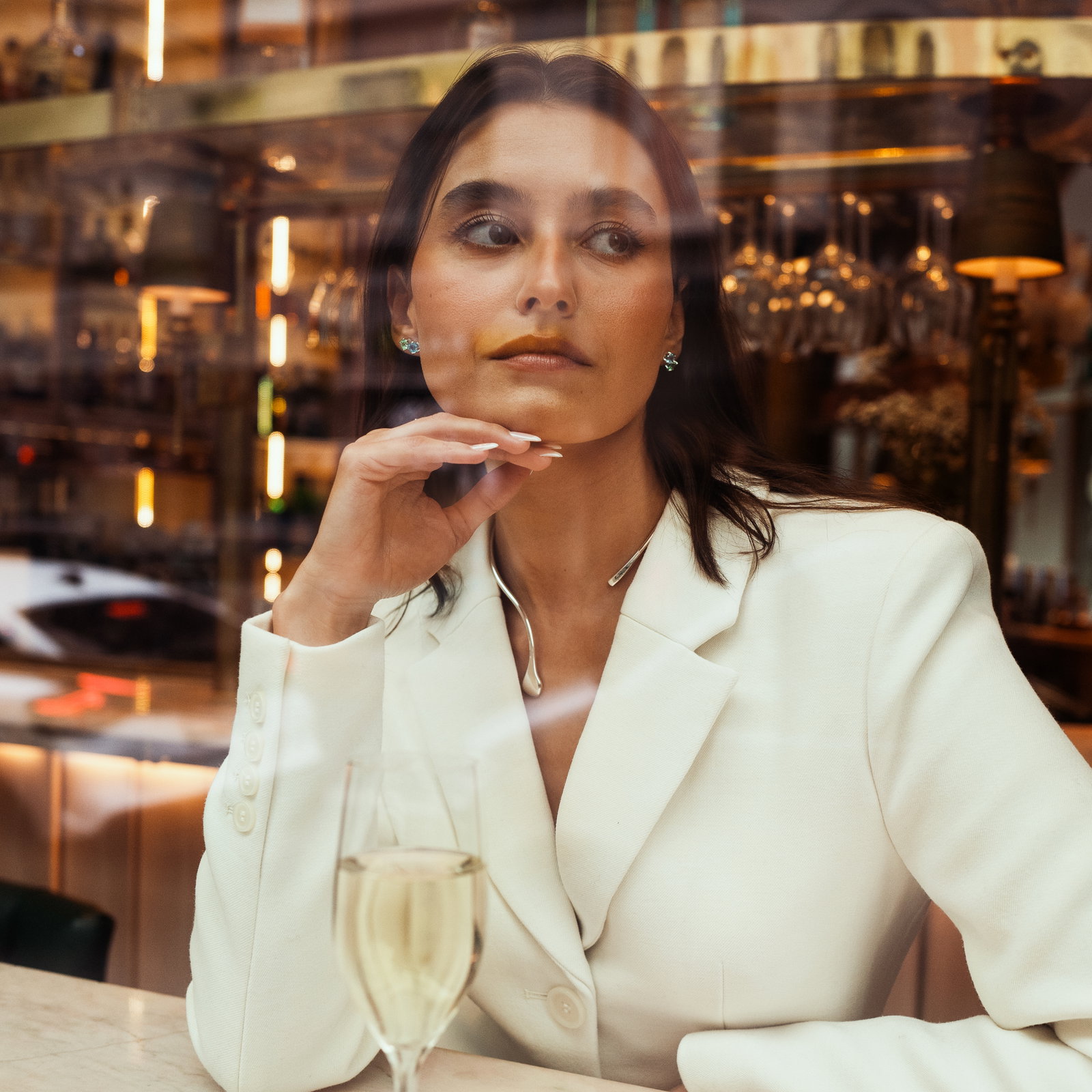 The Sea & I Ear Green Sapphire/Topaz bild 2