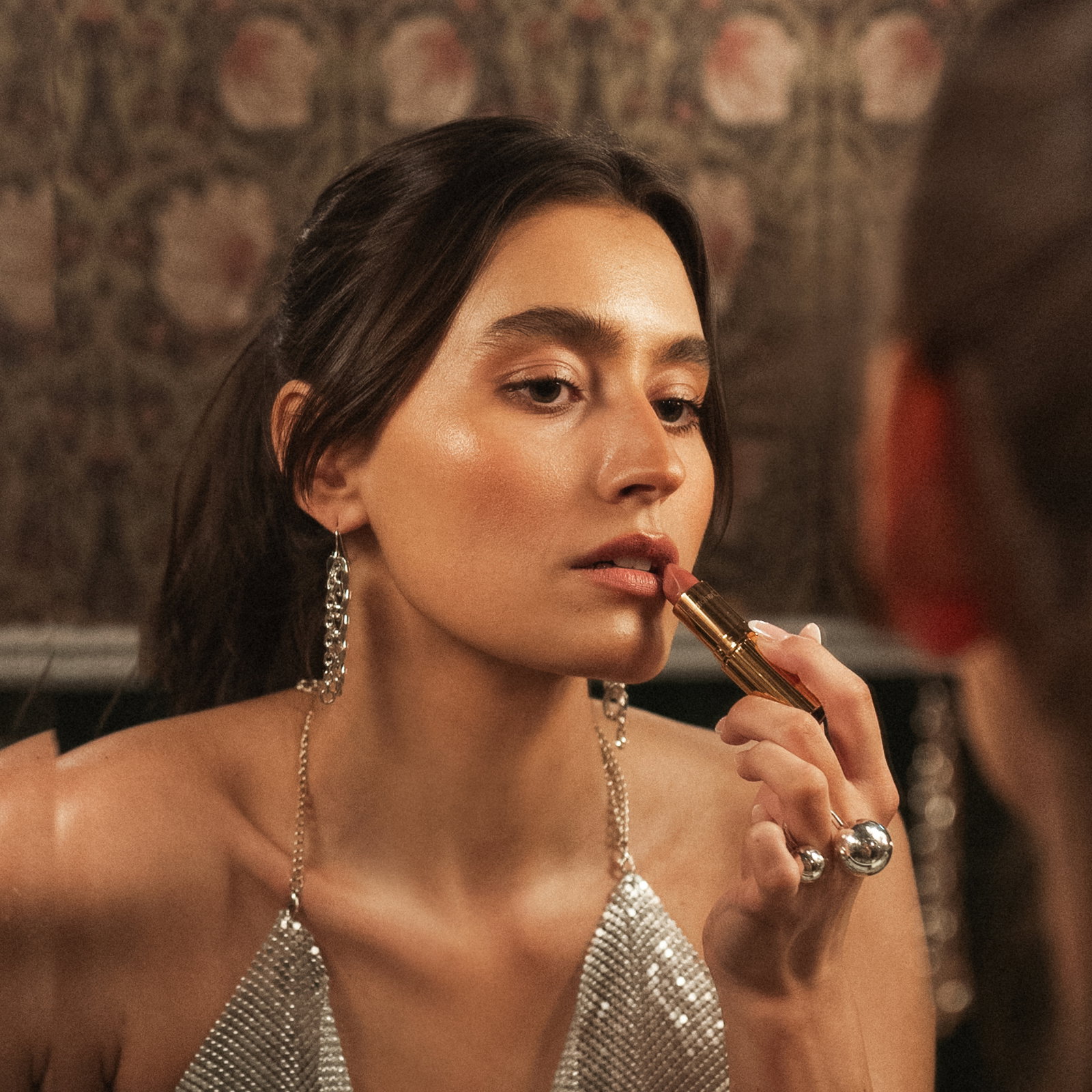 Chain On Chain Earrings bild 2