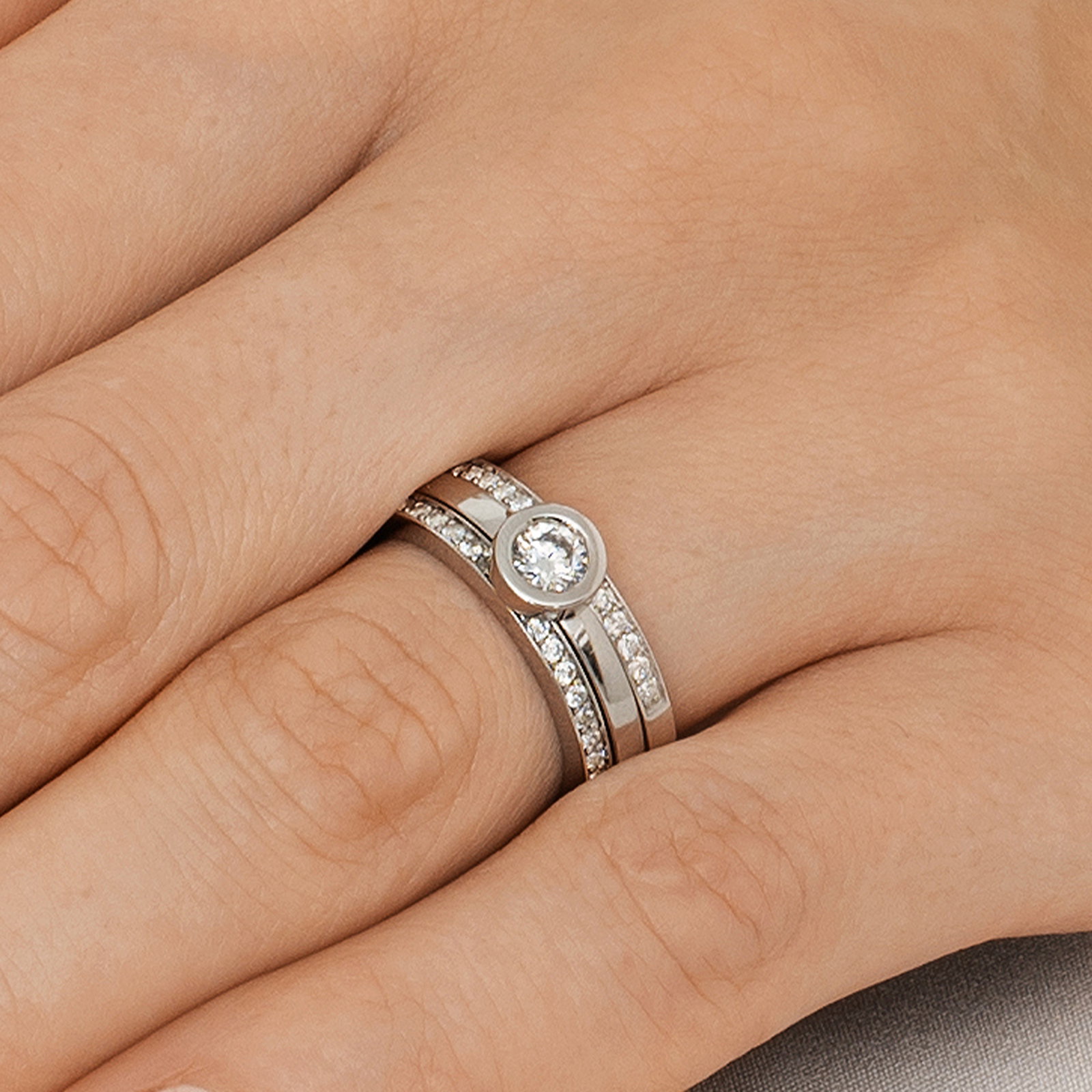 The Wedding Thin Ring 0.30 ct bild 7