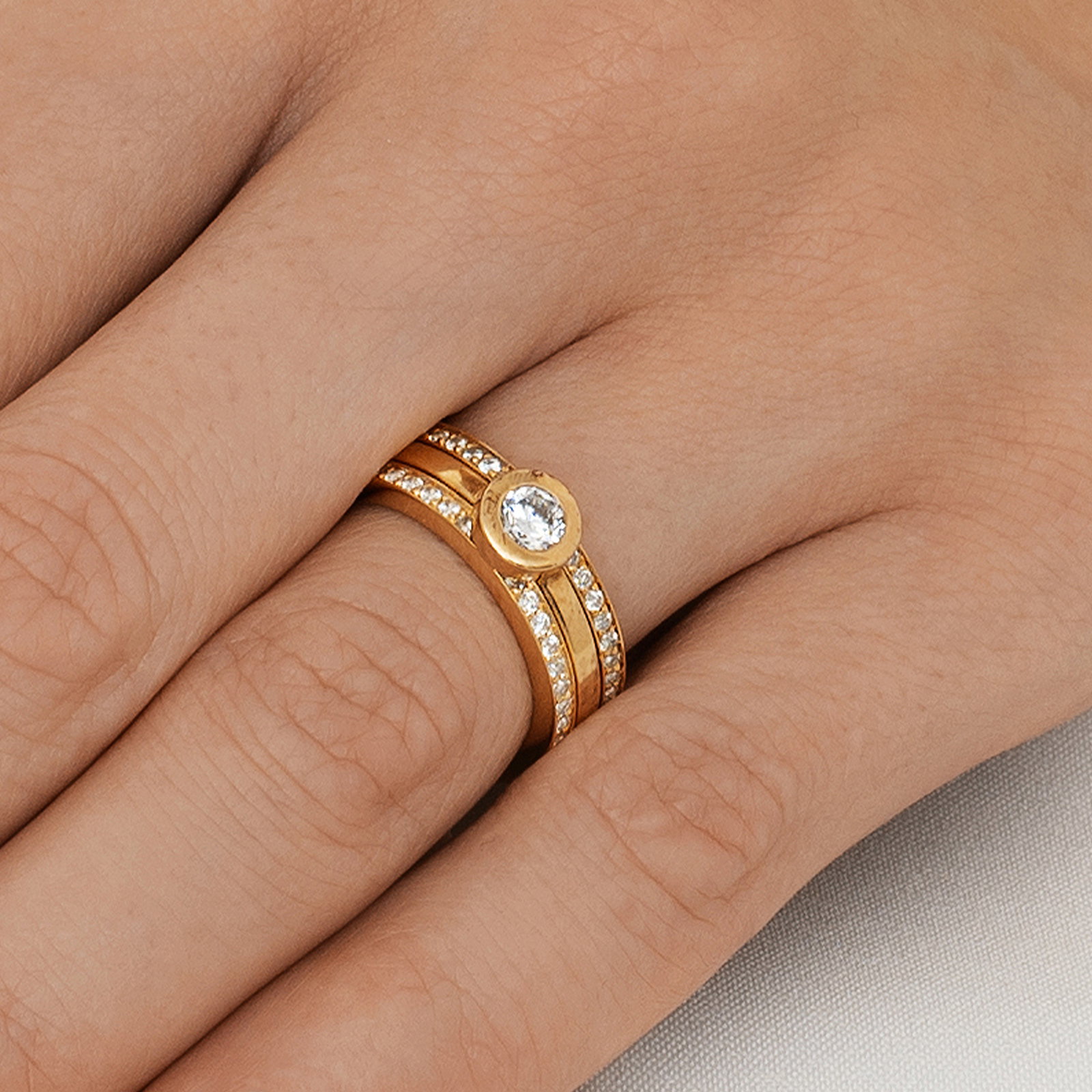 The Wedding Thin Ring 0.30 ct bild 7