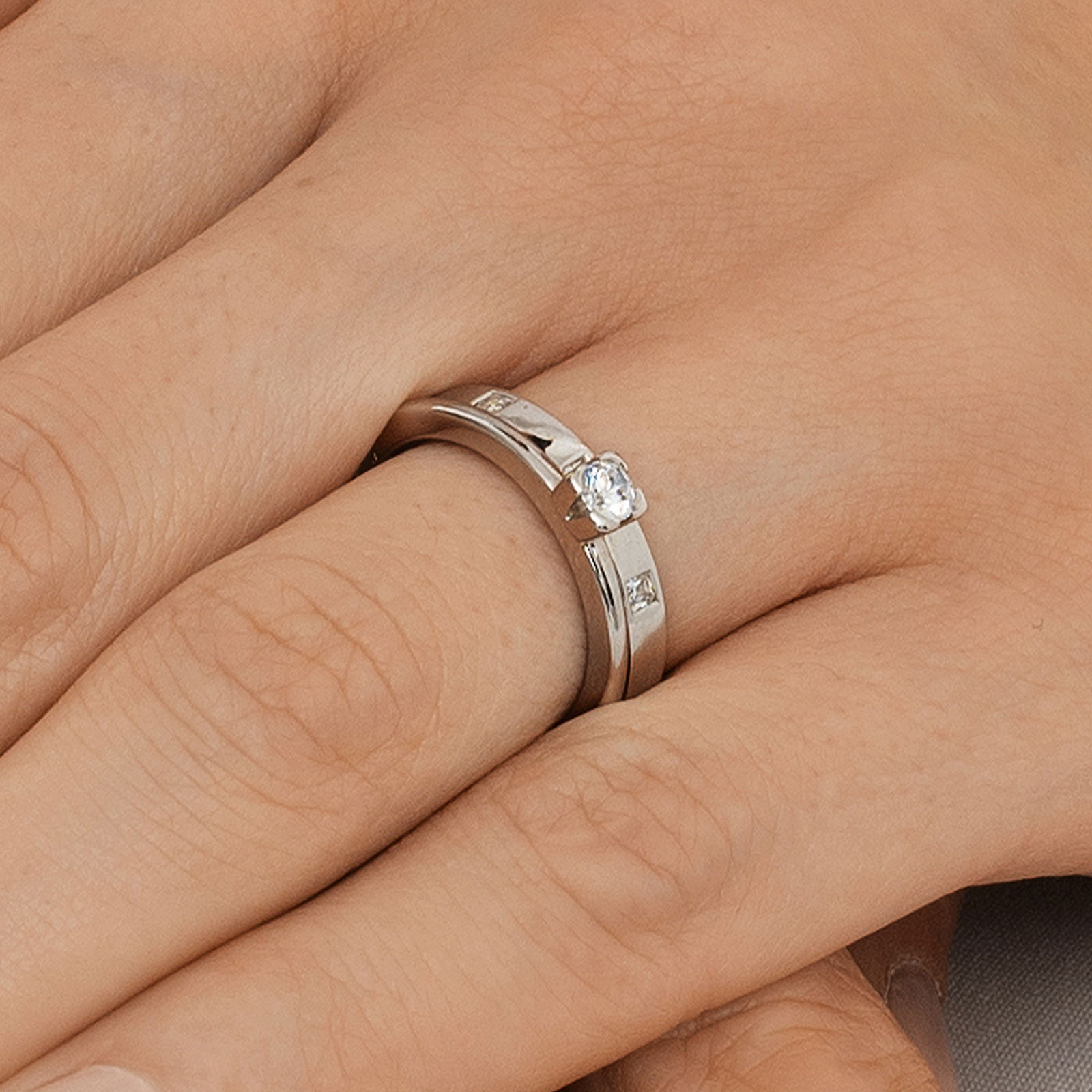 High & I Love You On Top Thin Ring bild 5