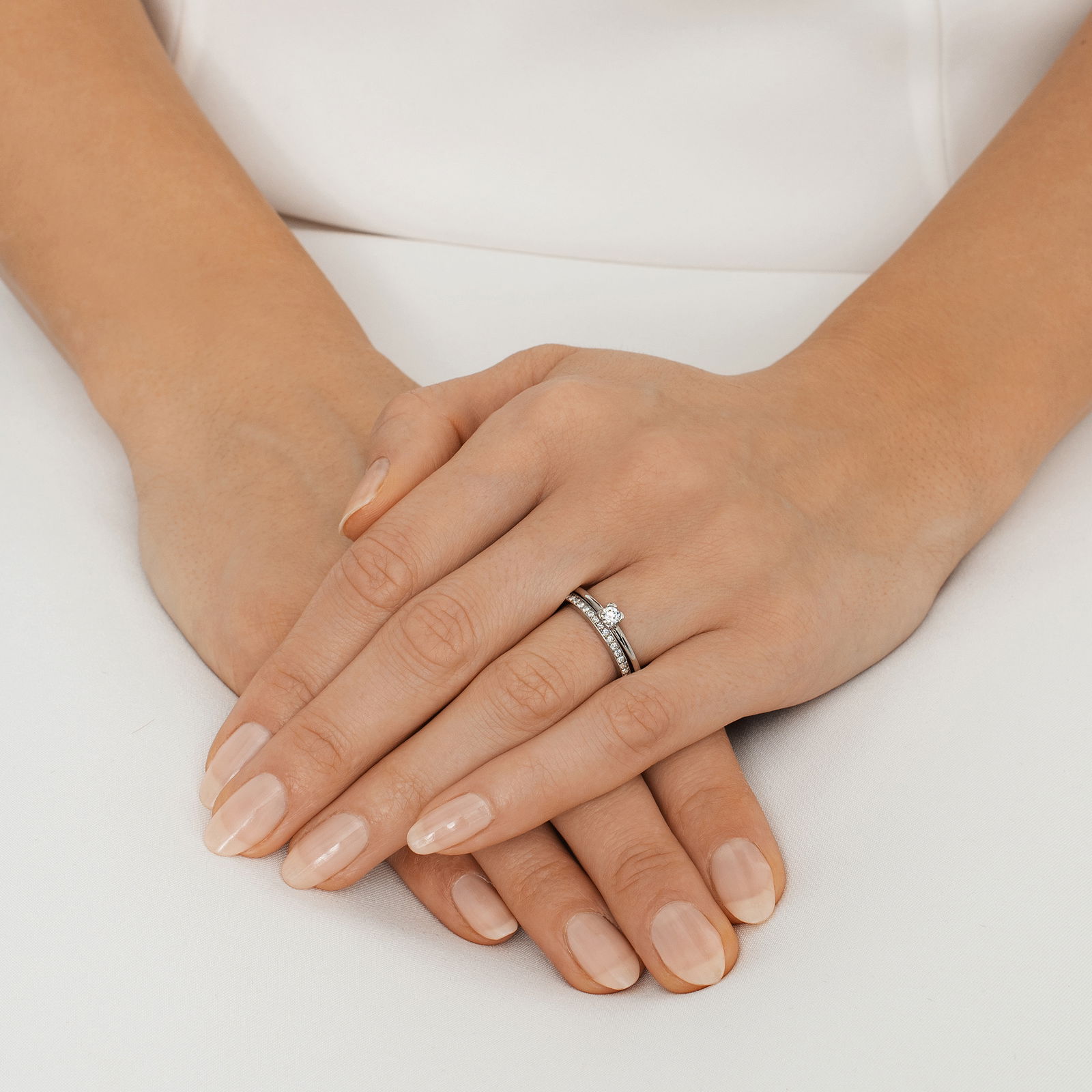 Love Bead Wedding Ring 0.19 ct bild 2