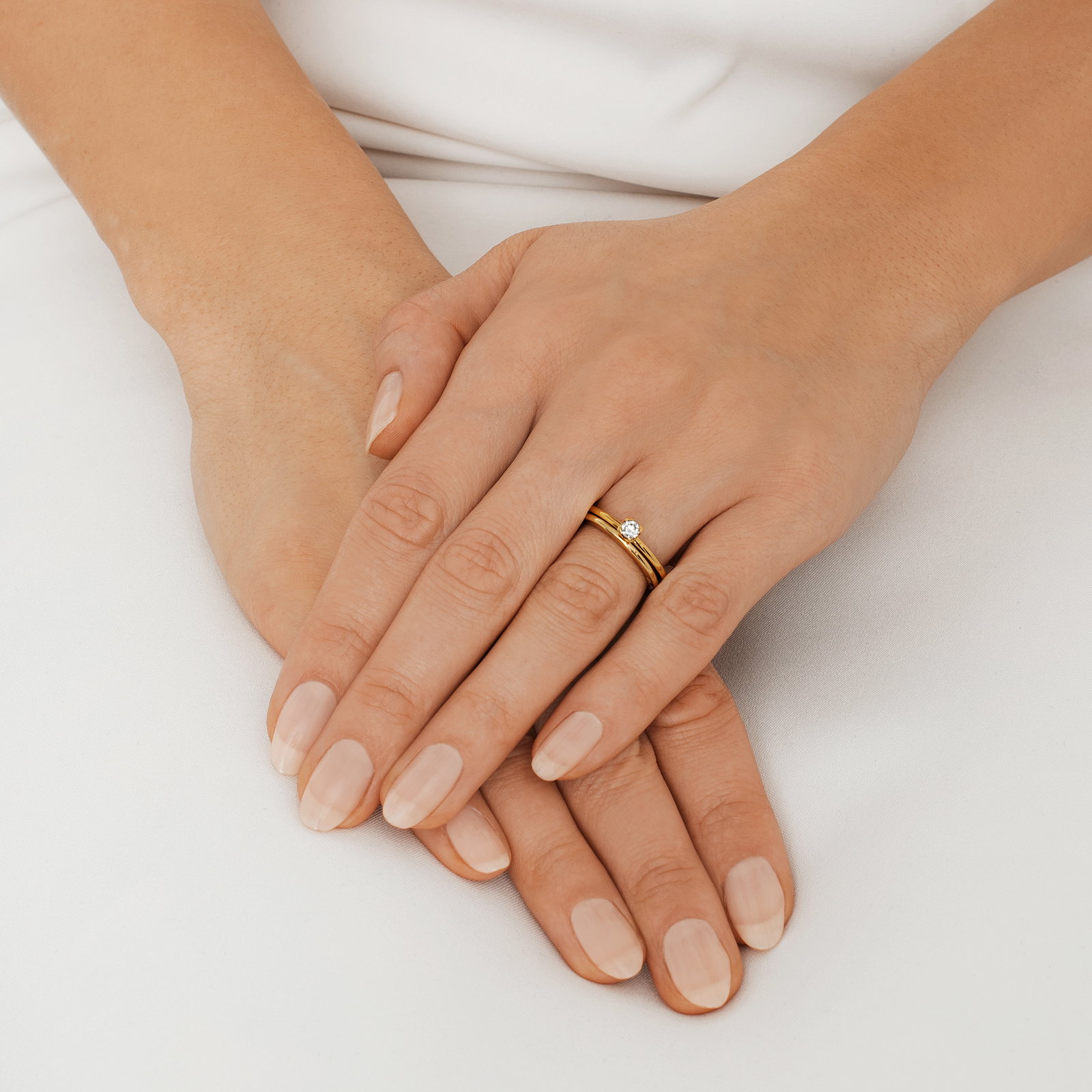 Love Bead Wedding Ring 0.19 ct bild 6