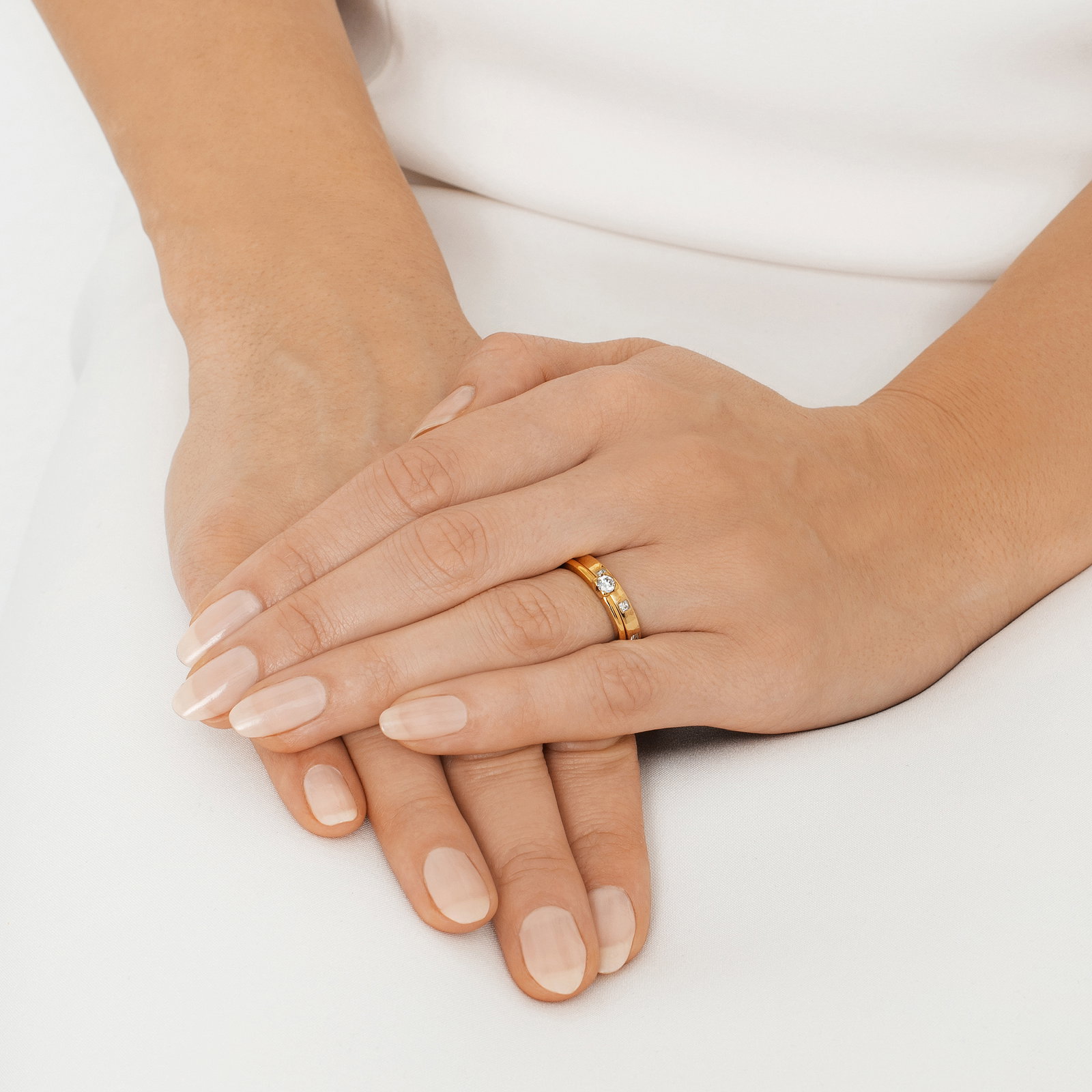 High & I Love You On Top Thin Ring bild 2