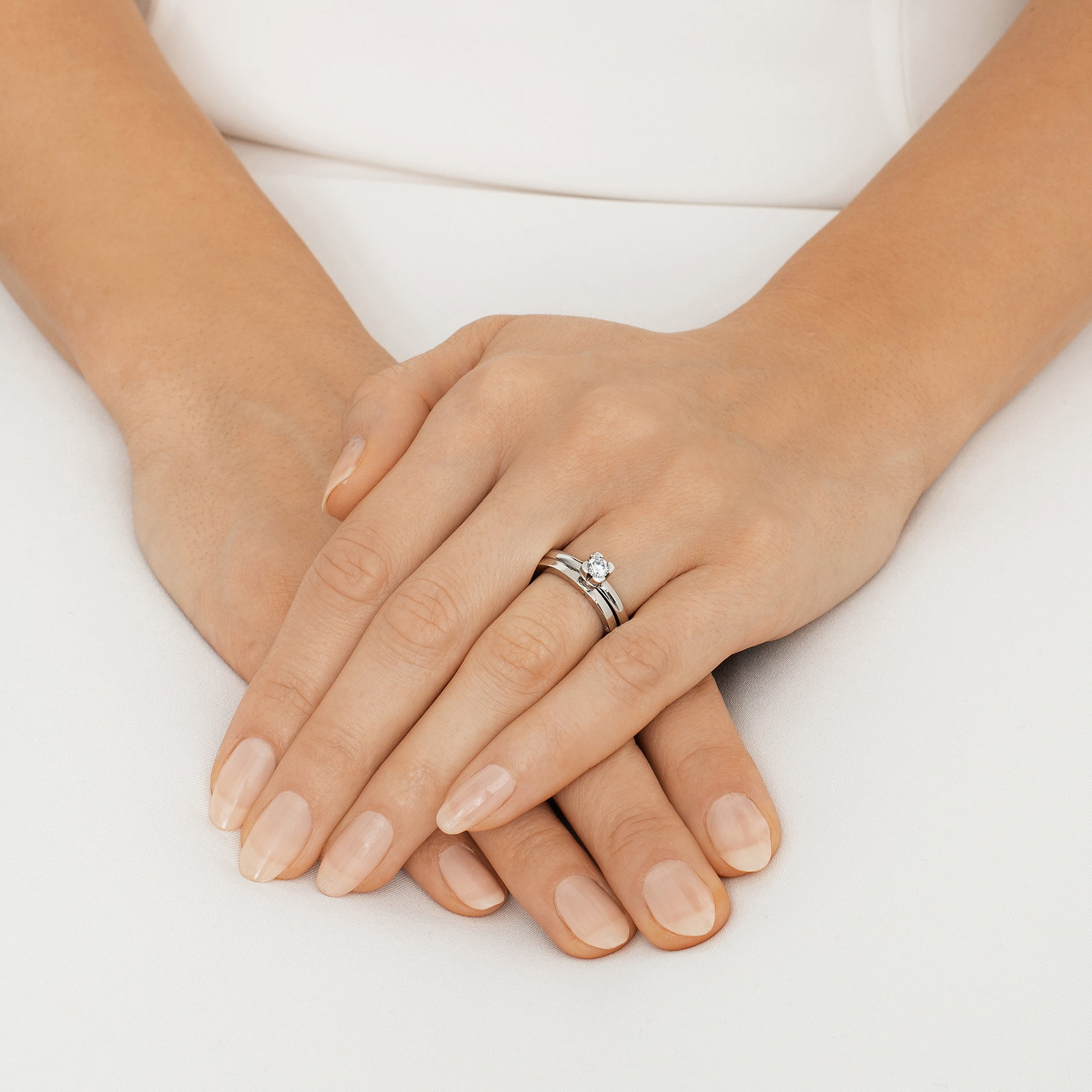 Love Bead Wedding Ring 0.30 ct bild 8