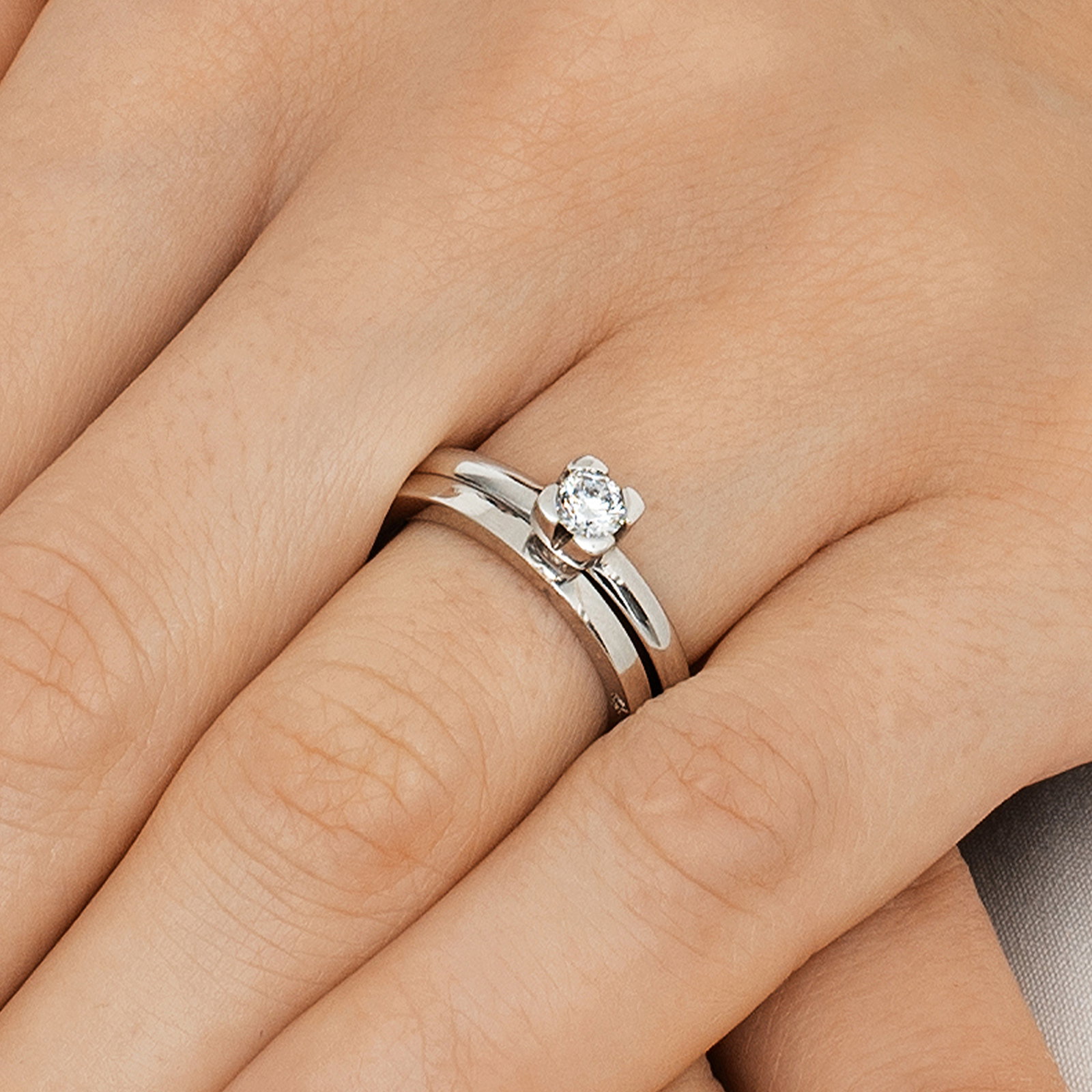 Plain & Signature Thin Ring bild 5