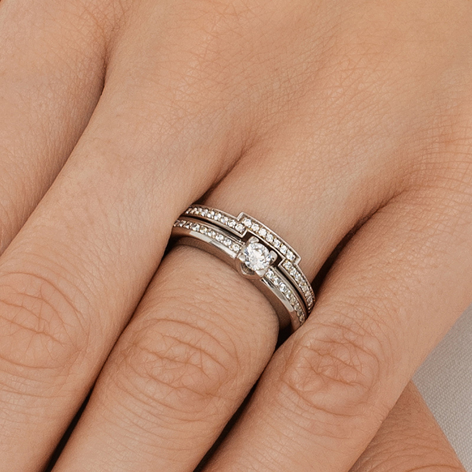 Heart To Heart Ring 0.50 ct bild 5