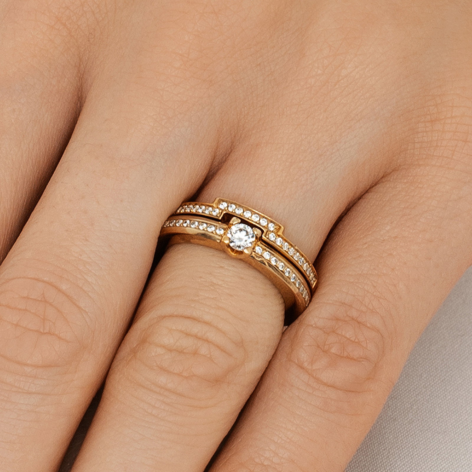 Heart To Heart Ring 0.50 ct bild 5