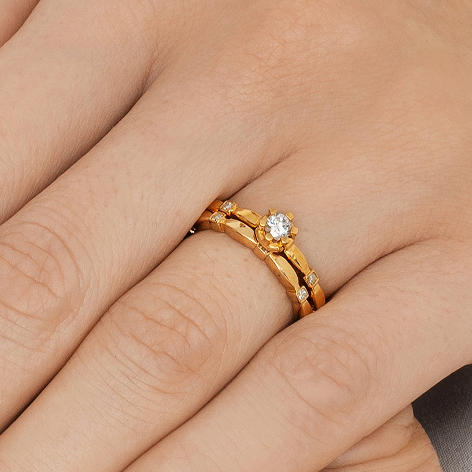 Forget Me Not Thin Ring bild 5