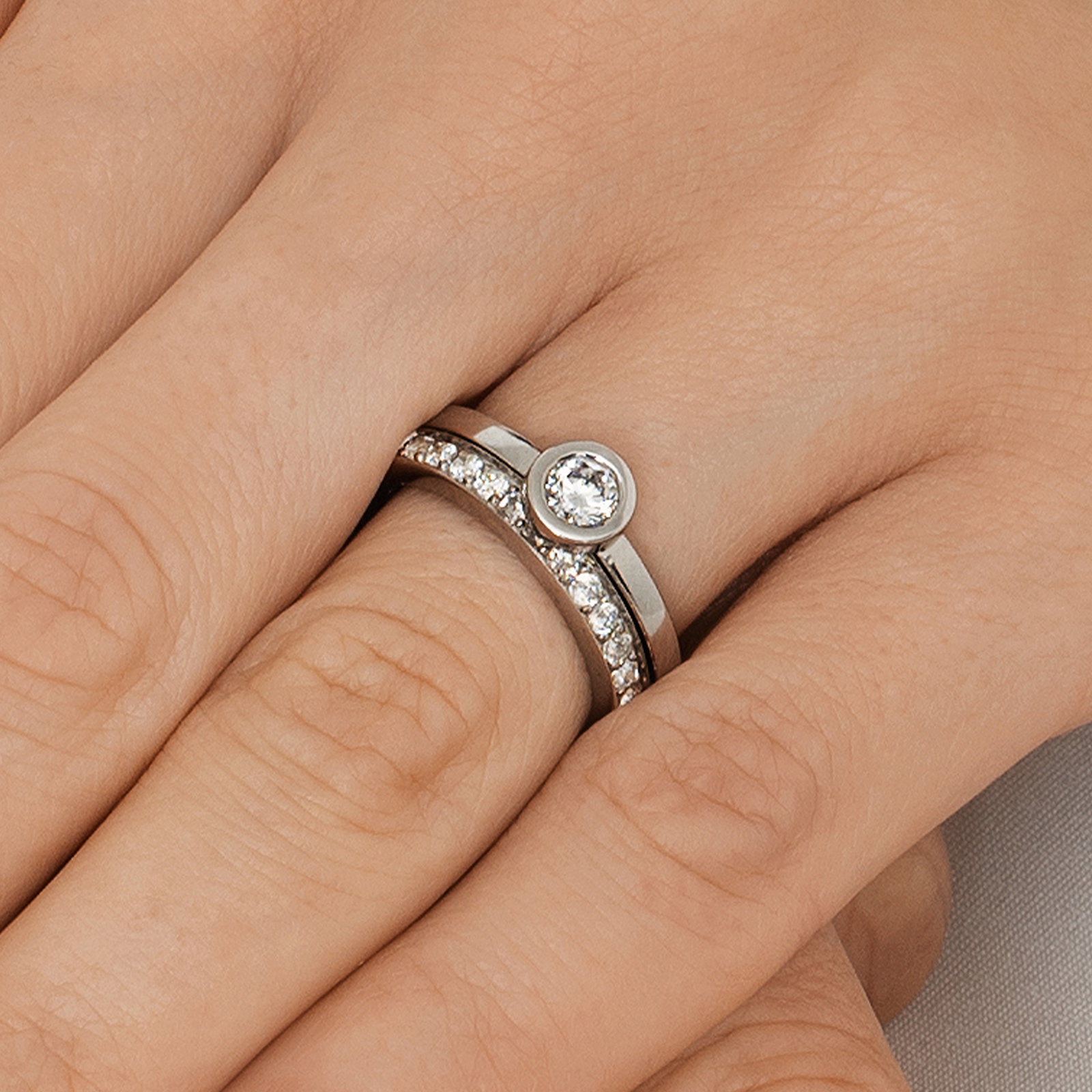 The Wedding Thin Ring 0.30 ct bild 5