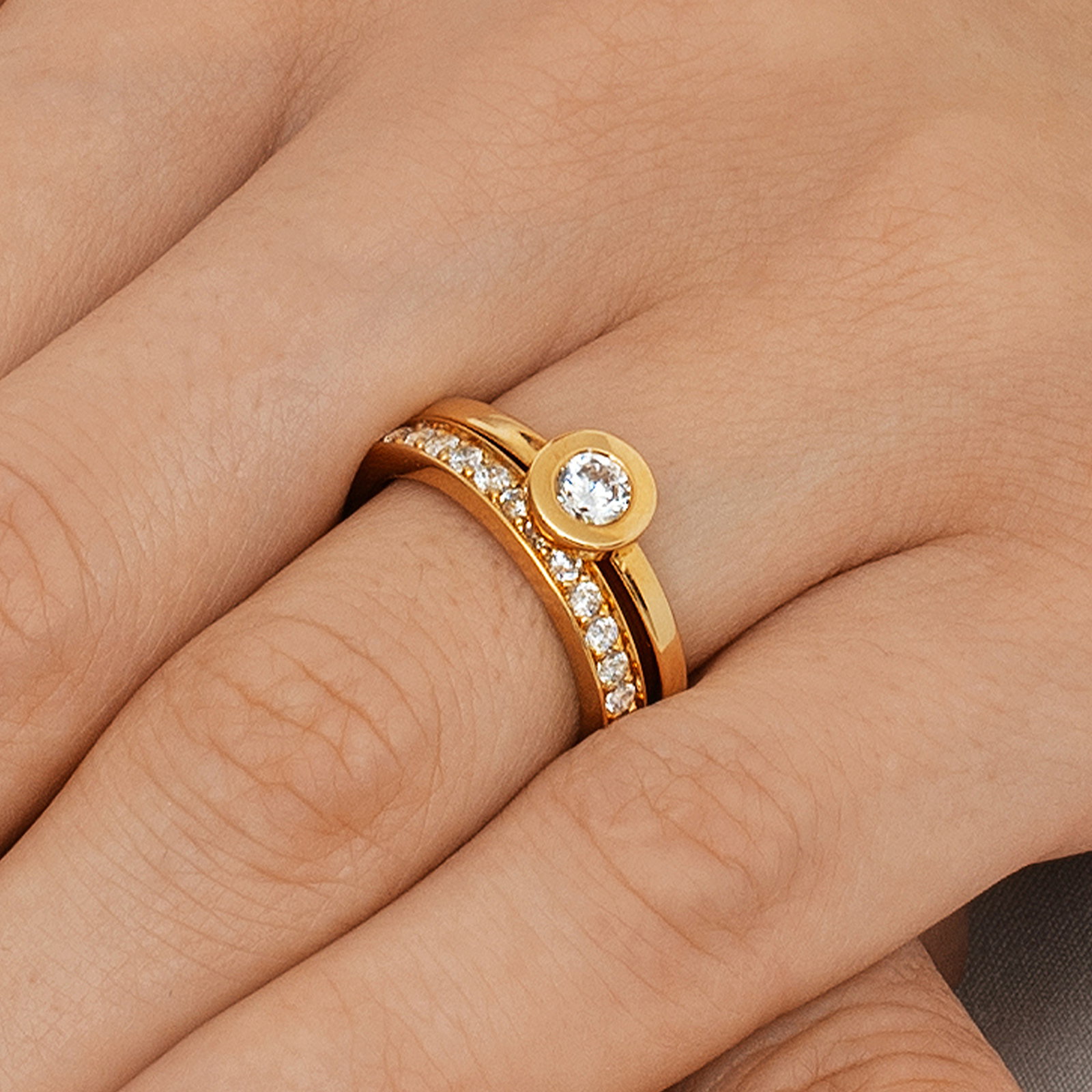 The Wedding Thin Ring 0.40 ct bild 5