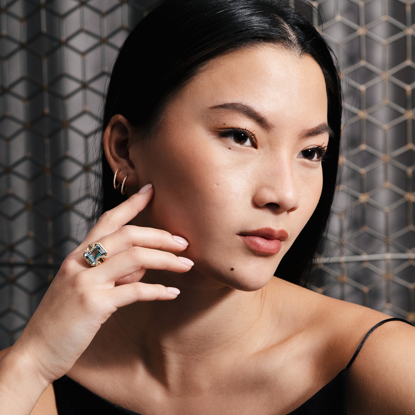 Little Magic Star Ring - Aquamarine bild 2